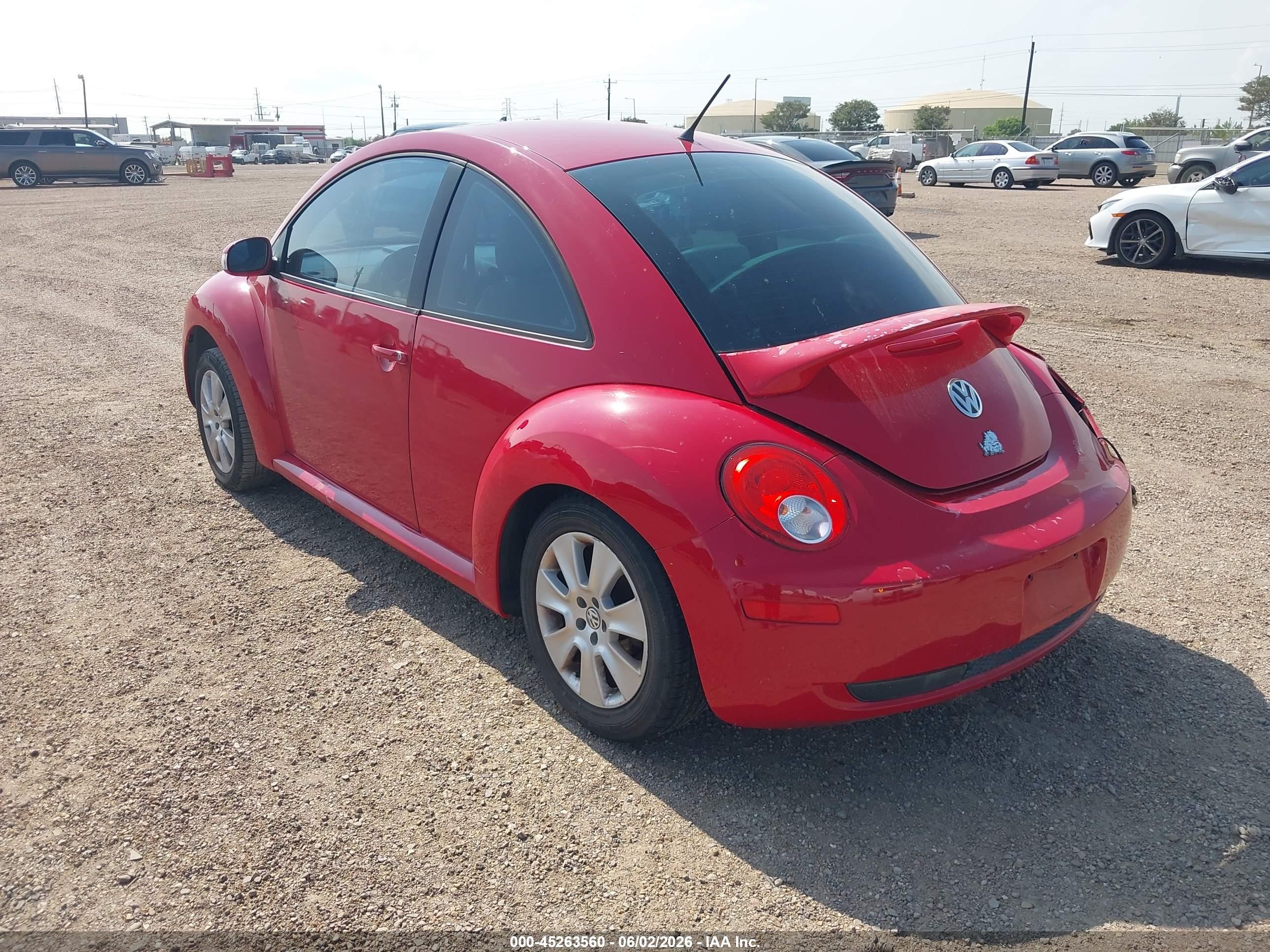 2008 Volkswagen New Beetle S/se Красный vin: 3VWRW31C78M507578
