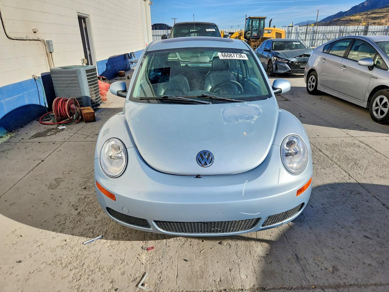 2009 Volkswagen New Beetle S Blue vin: 3VWRW31C79M504634