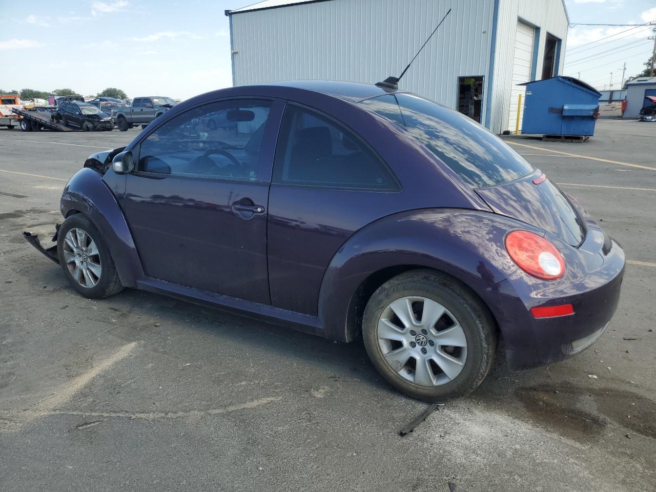 2009 Volkswagen New Beetle S Purple vin: 3VWRW31C79M518064