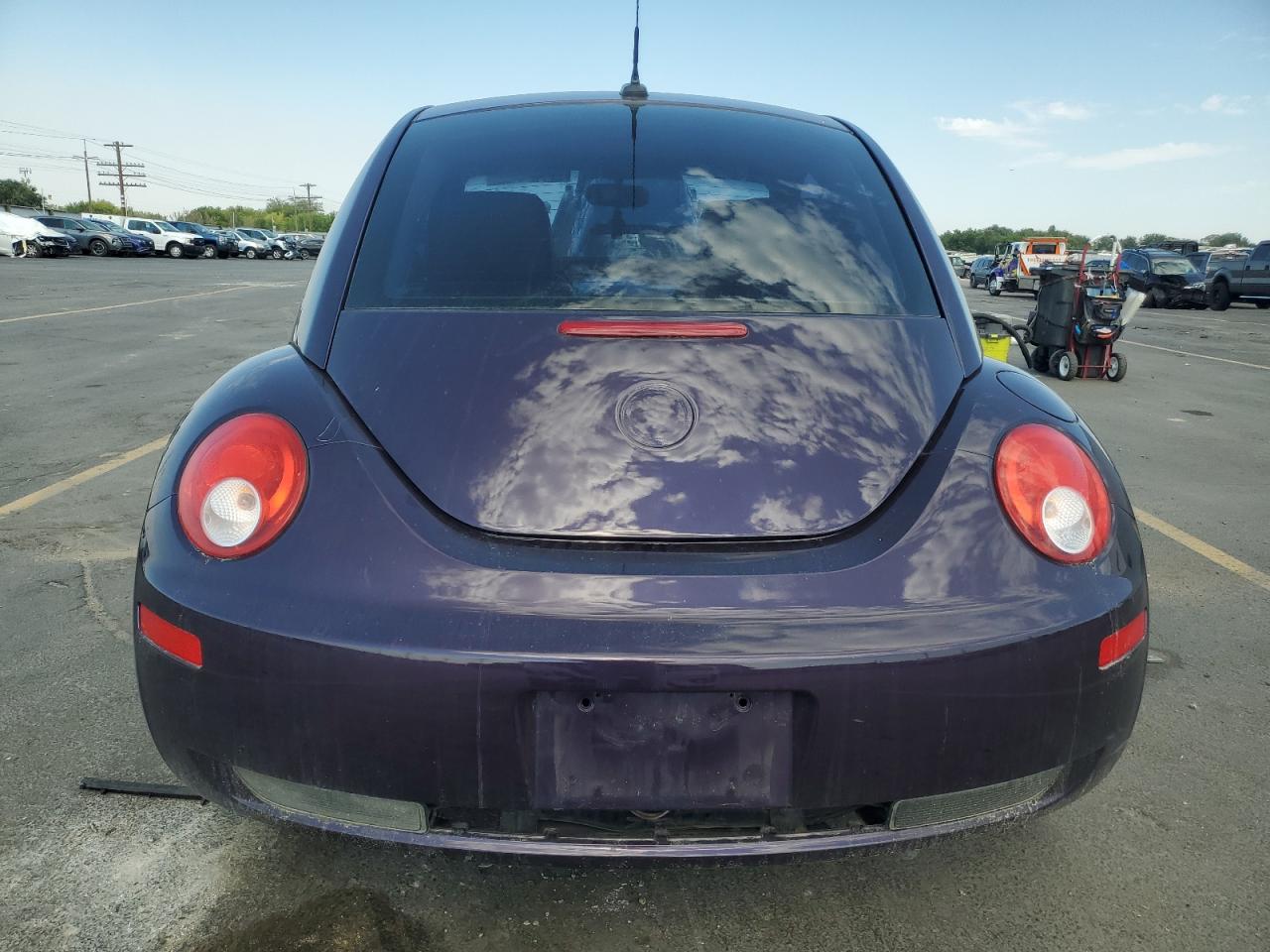 2009 Volkswagen New Beetle S Purple vin: 3VWRW31C79M518064