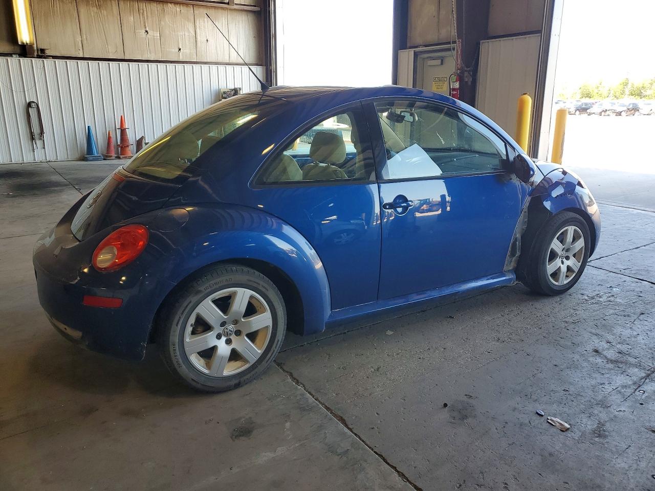 2007 Volkswagen New Beetle 2.5l Option Package 1 Синий vin: 3VWRW31C87M521343