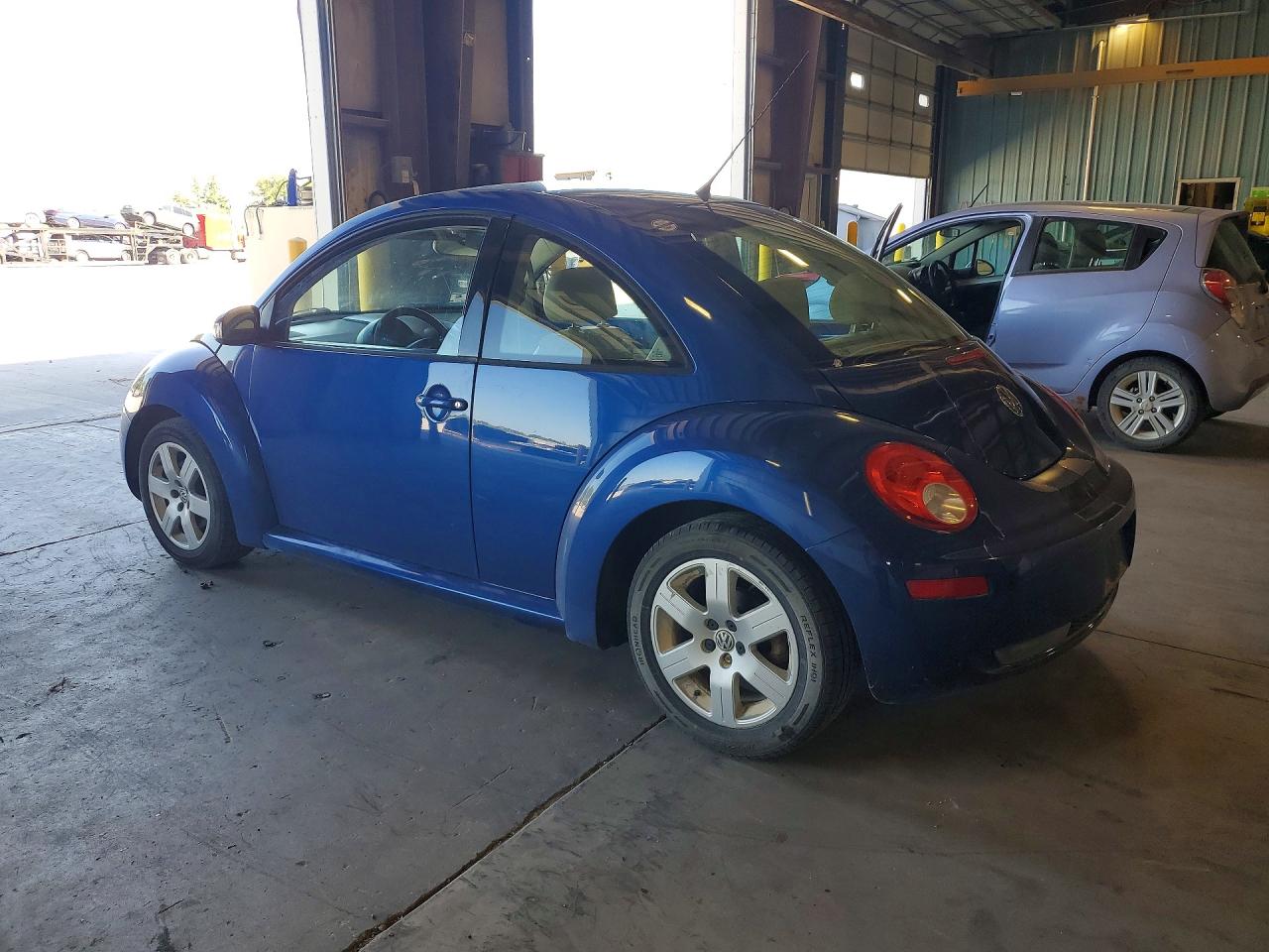 2007 Volkswagen New Beetle 2.5l Option Package 1 Синий vin: 3VWRW31C87M521343