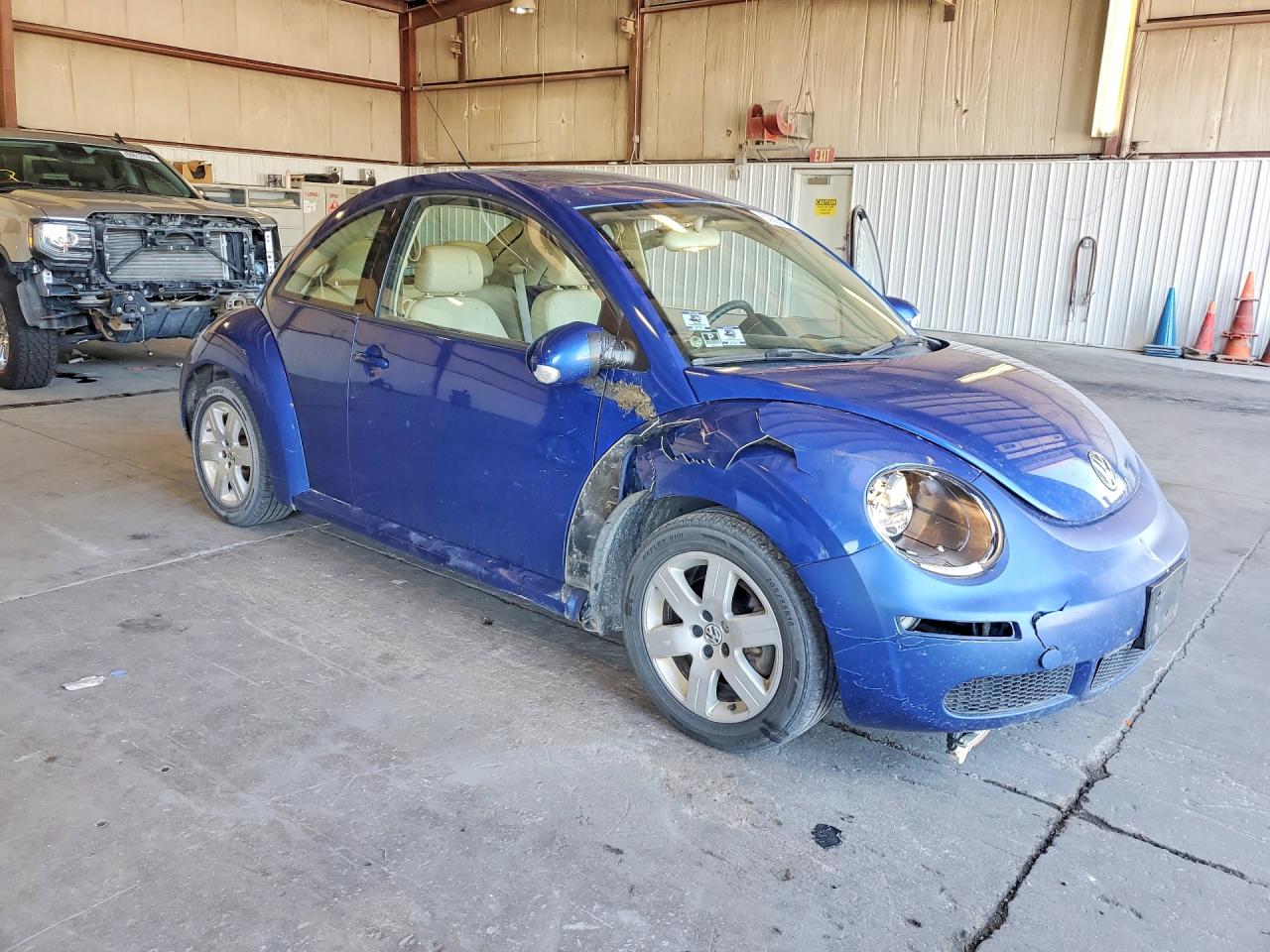 2007 Volkswagen New Beetle 2.5l Option Package 1 Синий vin: 3VWRW31C87M521343
