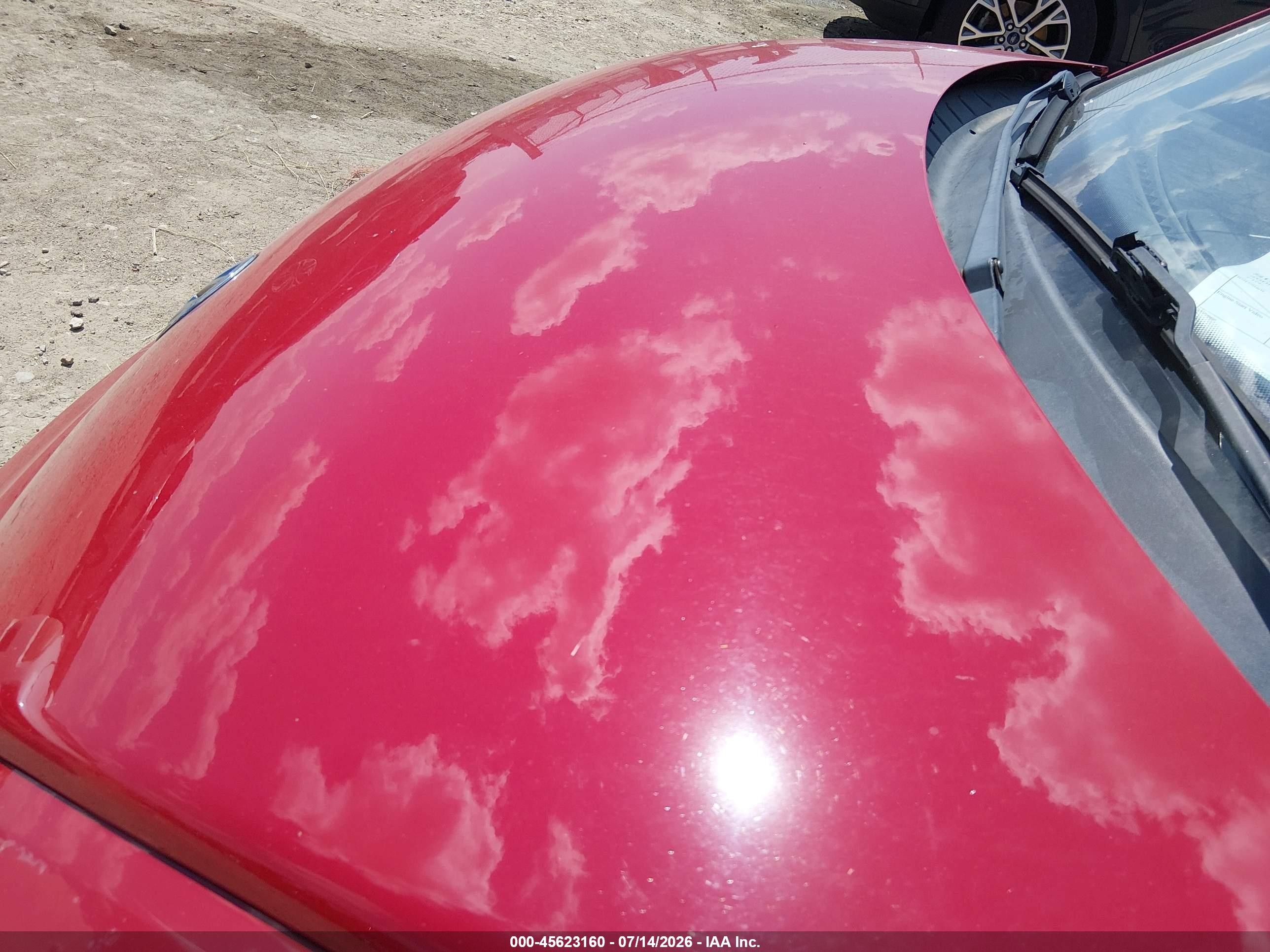 2006 Volkswagen New Beetle 2.5 Red vin: 3VWRW31CX6M419217