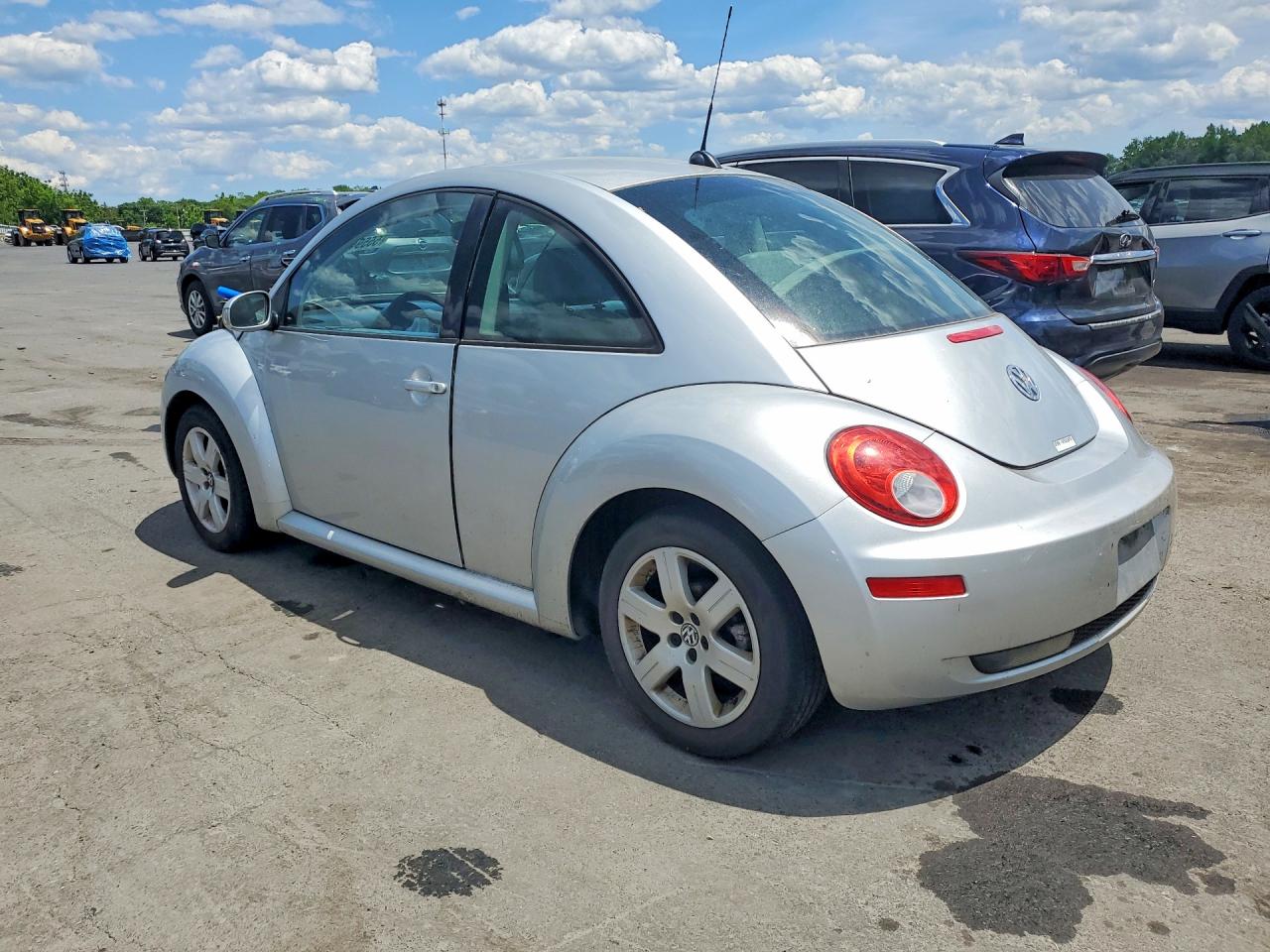 2007 Volkswagen New Beetle 2.5l Option Package 1 Серебряный vin: 3VWRW31CX7M518394