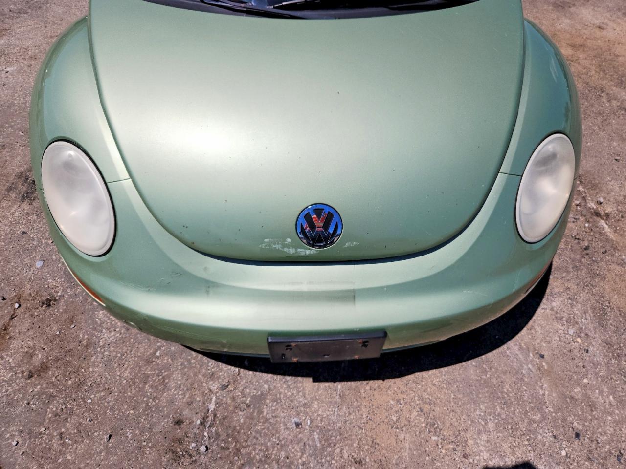 2008 Volkswagen New Beetle S Green vin: 3VWRW31CX8M509857