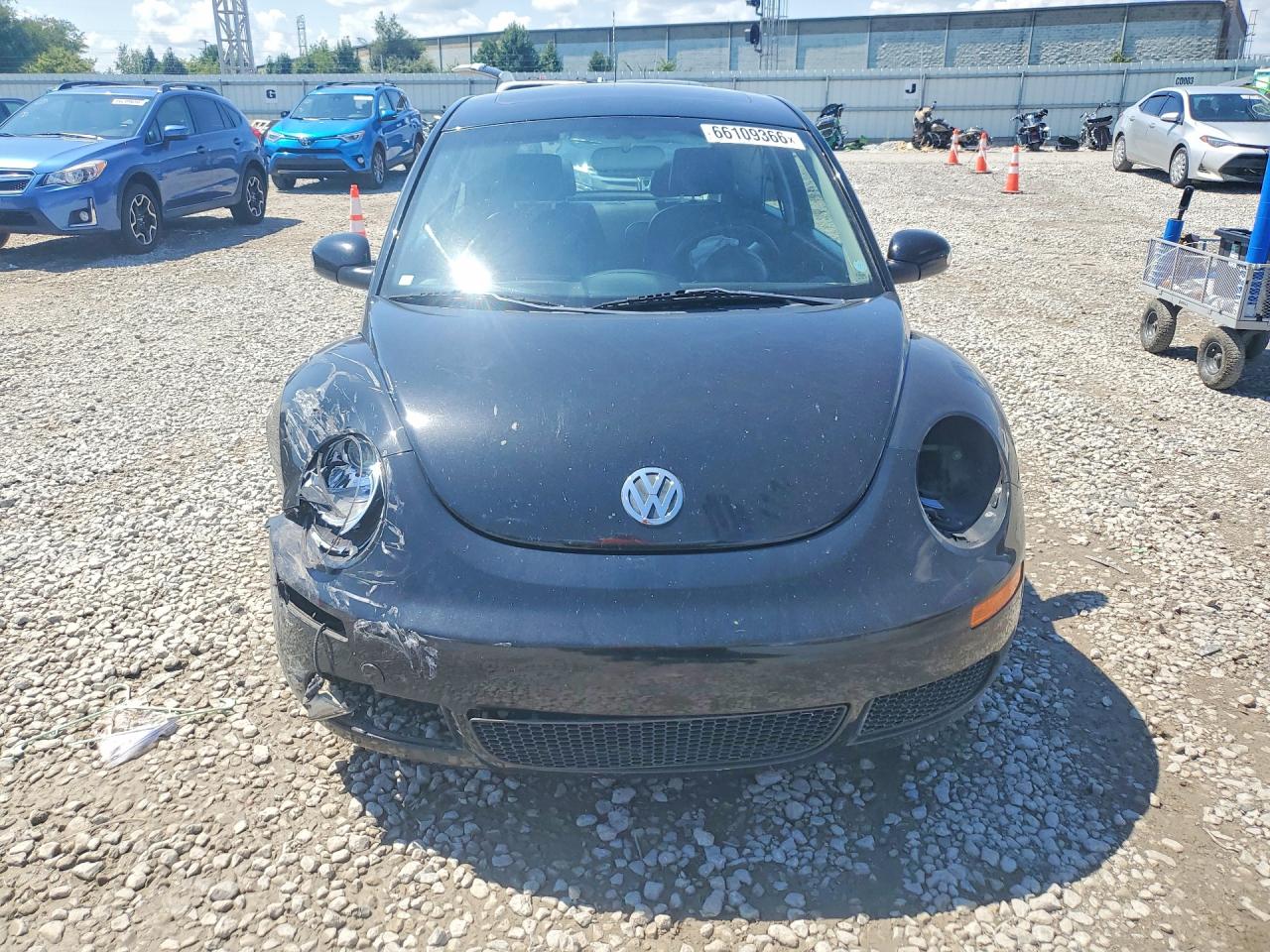 2009 Volkswagen New Beetle S Black vin: 3VWRW31CX9M500903