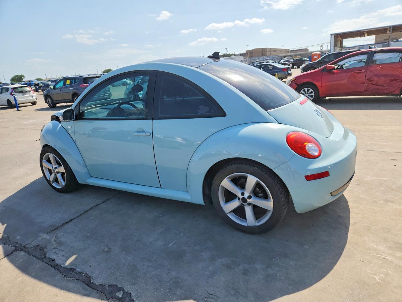 2010 Volkswagen New Beetle Blue vin: 3VWRW3AG1AM026671