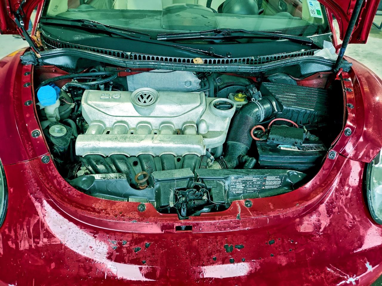 2010 Volkswagen New Beetle Red vin: 3VWRW3AG3AM014683