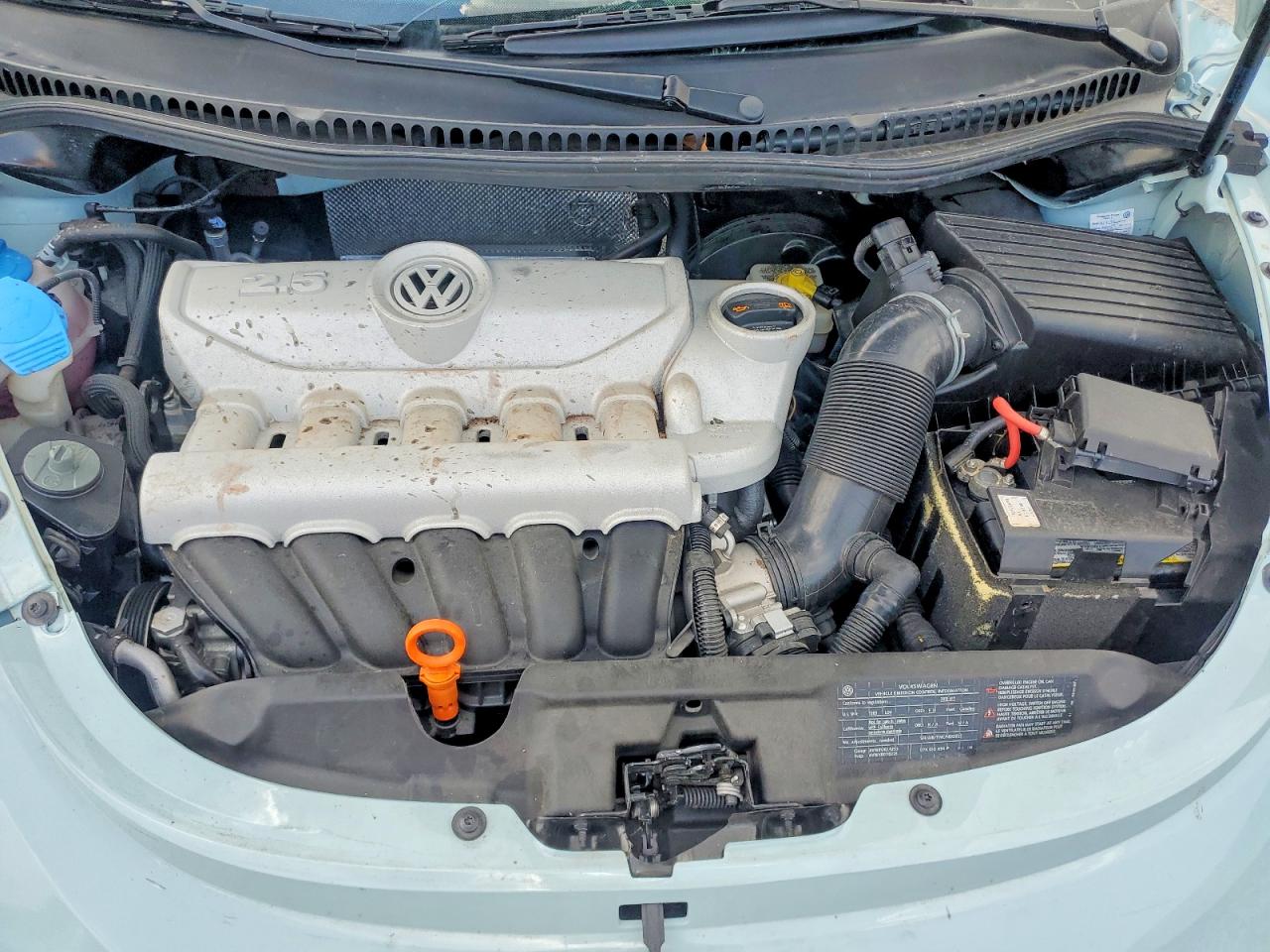 2010 Volkswagen New Beetle Blue vin: 3VWRW3AG3AM027319