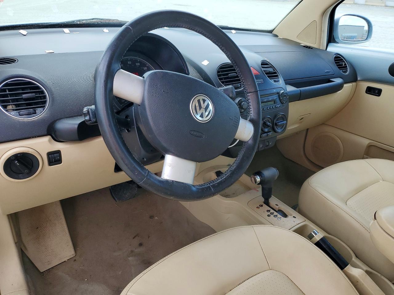 2010 Volkswagen New Beetle Синий vin: 3VWRW3AG7AM028621