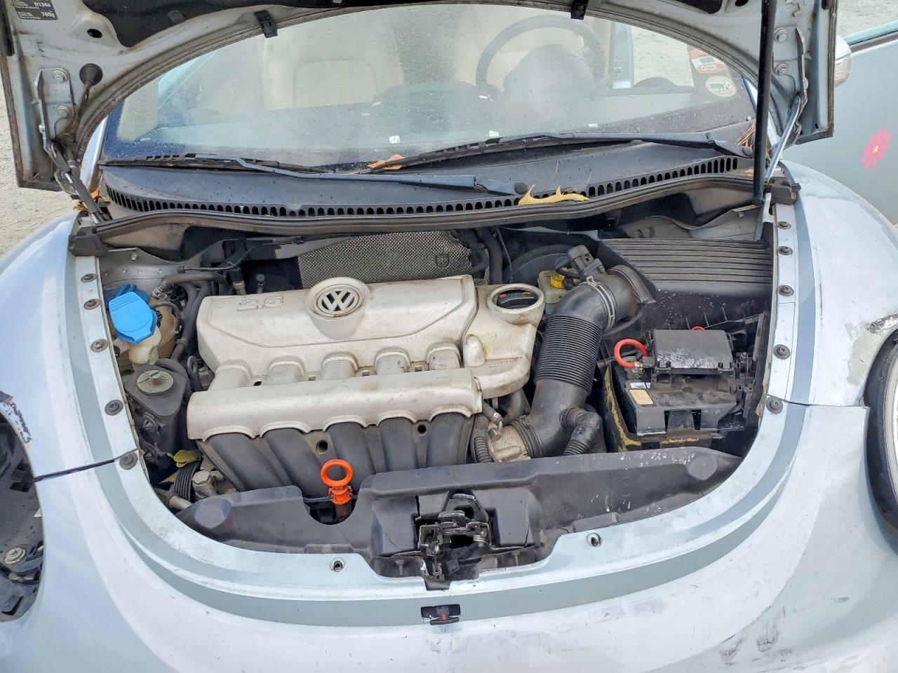2010 Volkswagen New Beetle Синий vin: 3VWRW3AG7AM028621