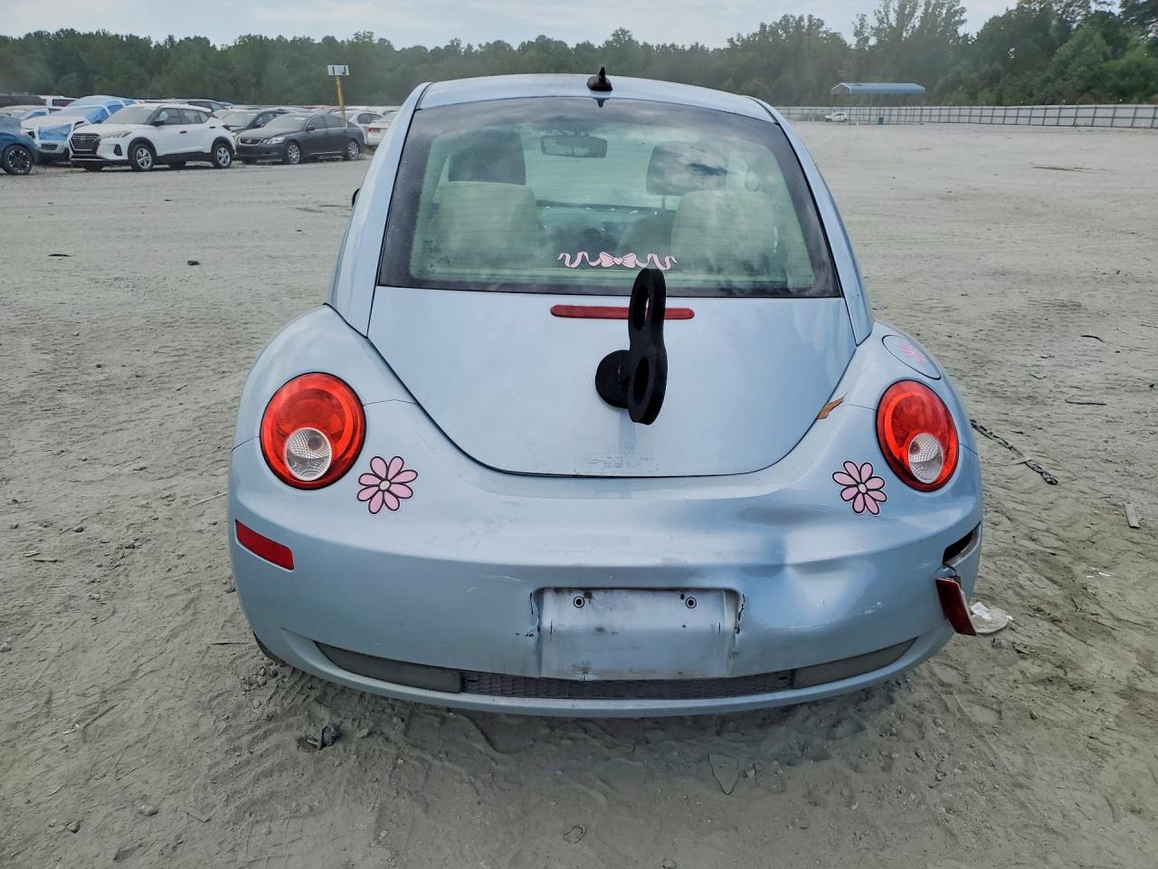 2010 Volkswagen New Beetle Синий vin: 3VWRW3AG7AM028621