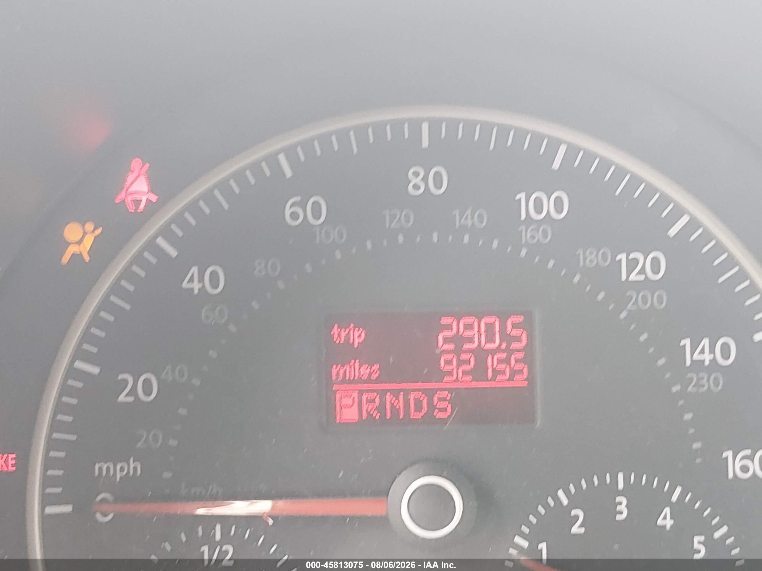 2010 Volkswagen New Beetle 2.5l Light Blue vin: 3VWRW3AL9AM002938