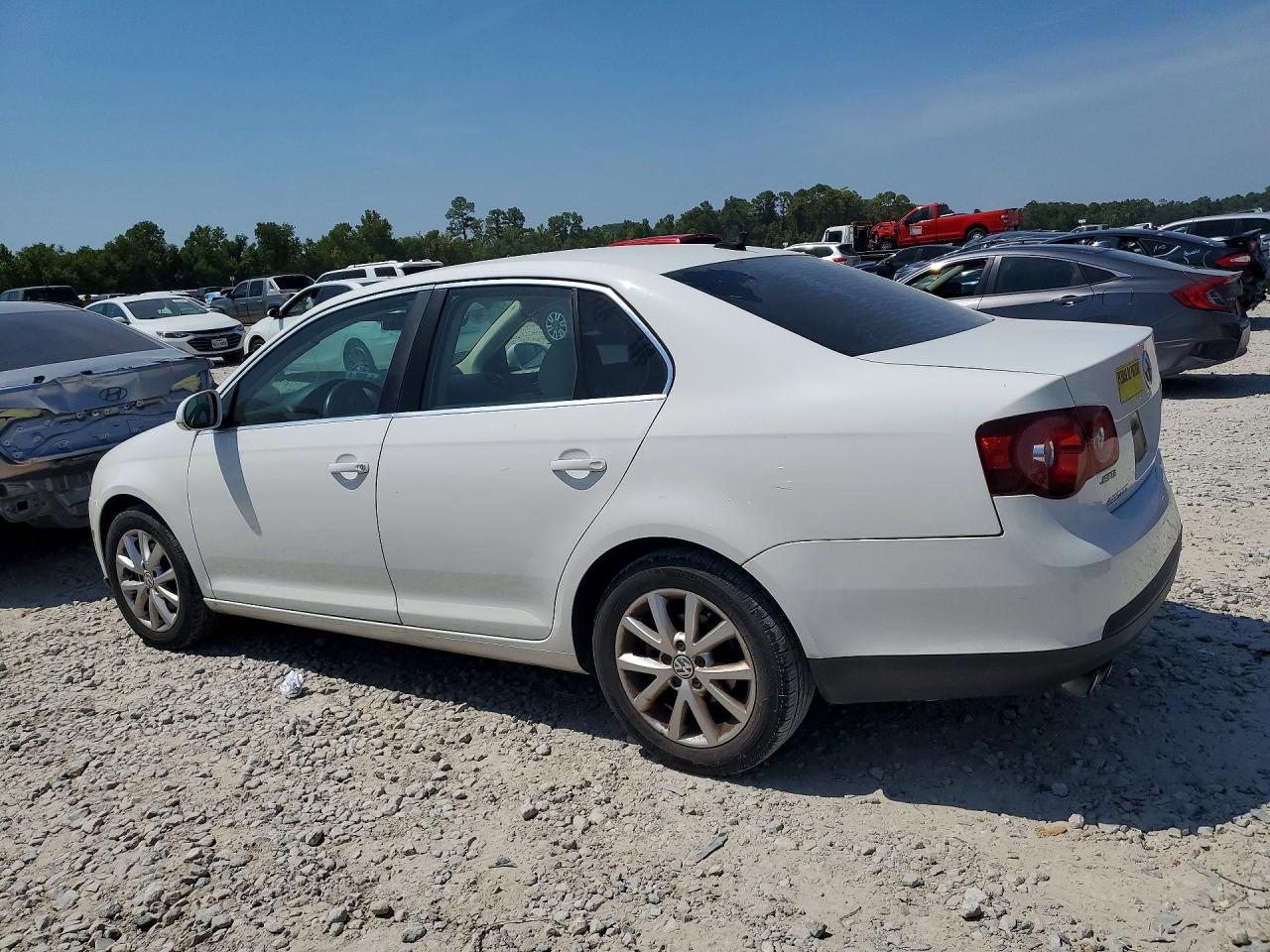 2010 Volkswagen Jetta Se White vin: 3VWRX7AJ0AM046040
