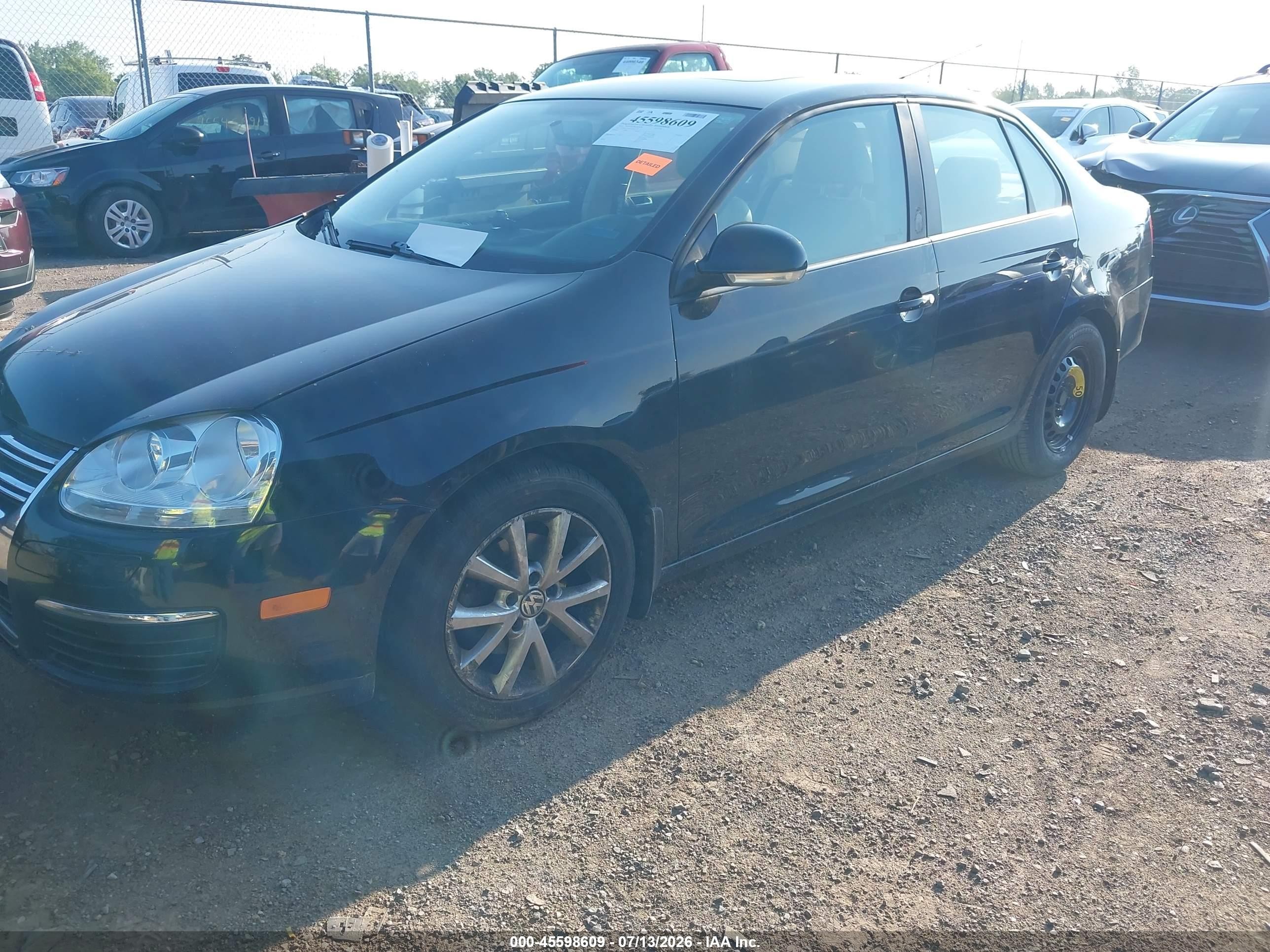 2010 Volkswagen Jetta Limited Edition Black vin: 3VWRX7AJ0AM134179