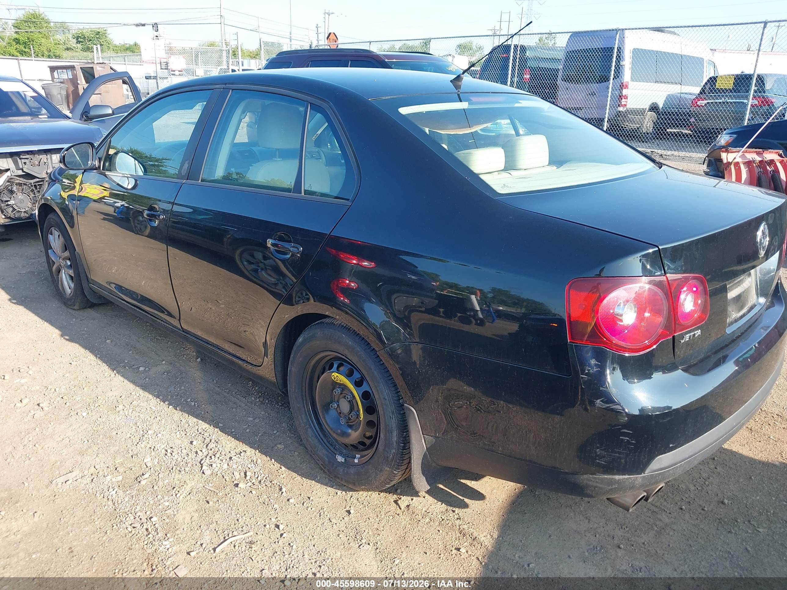 2010 Volkswagen Jetta Limited Edition Black vin: 3VWRX7AJ0AM134179