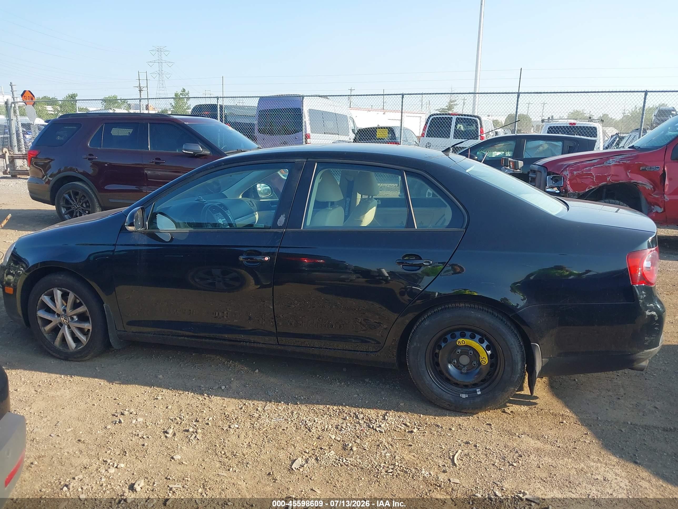 2010 Volkswagen Jetta Limited Edition Black vin: 3VWRX7AJ0AM134179