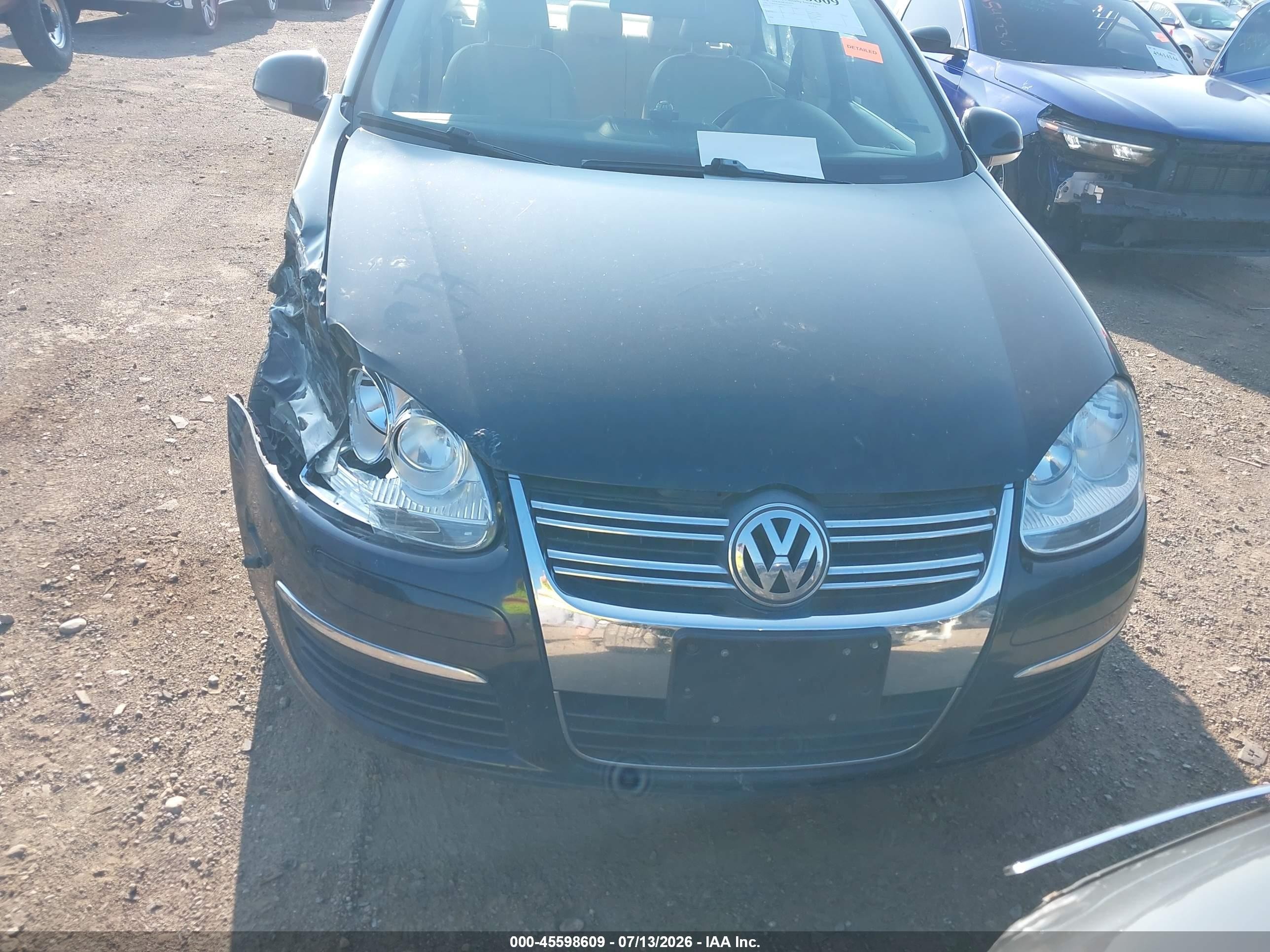 2010 Volkswagen Jetta Limited Edition Black vin: 3VWRX7AJ0AM134179