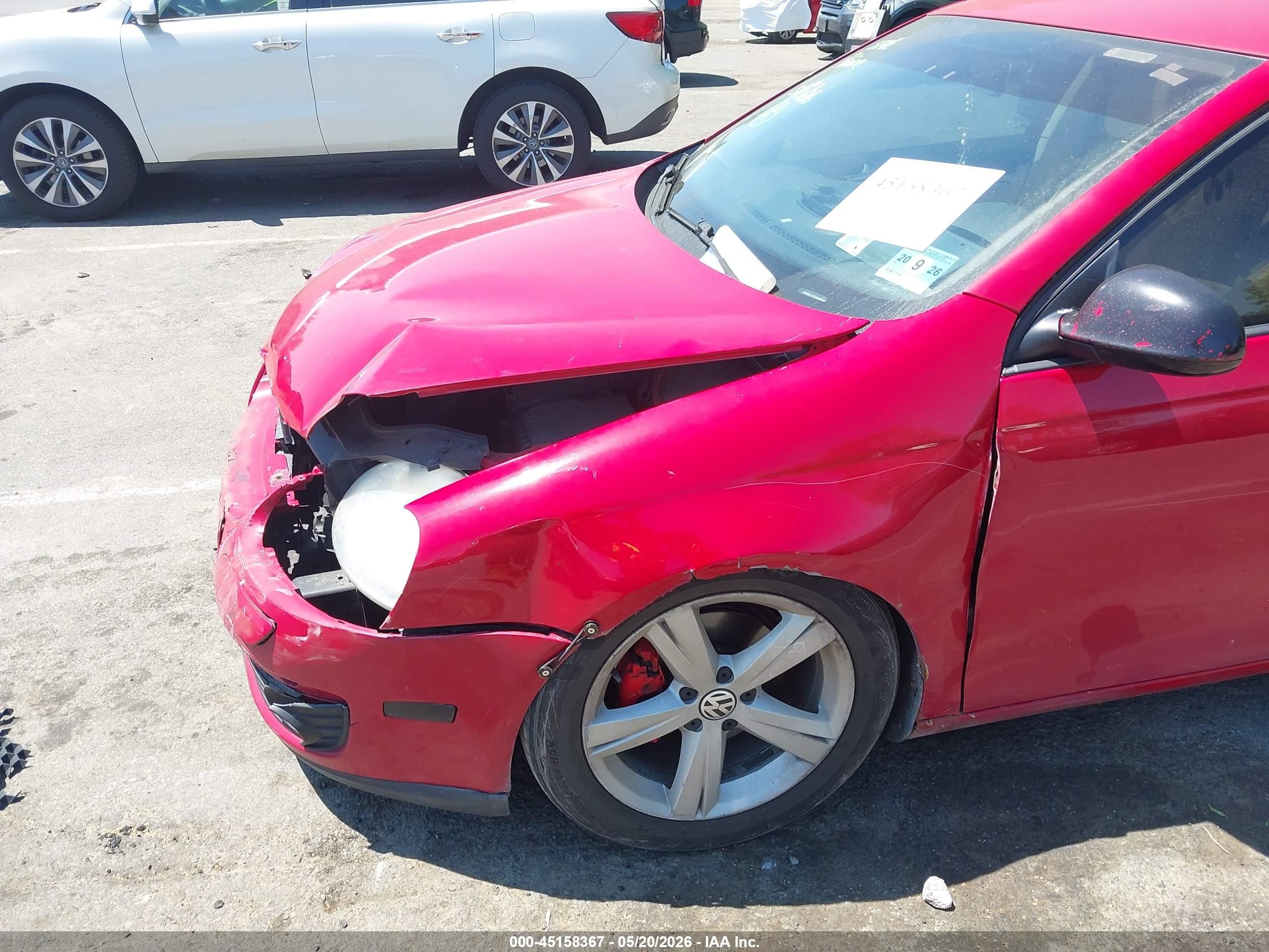 2010 Volkswagen Jetta Se Красный vin: 3VWRX7AJ1AM046001