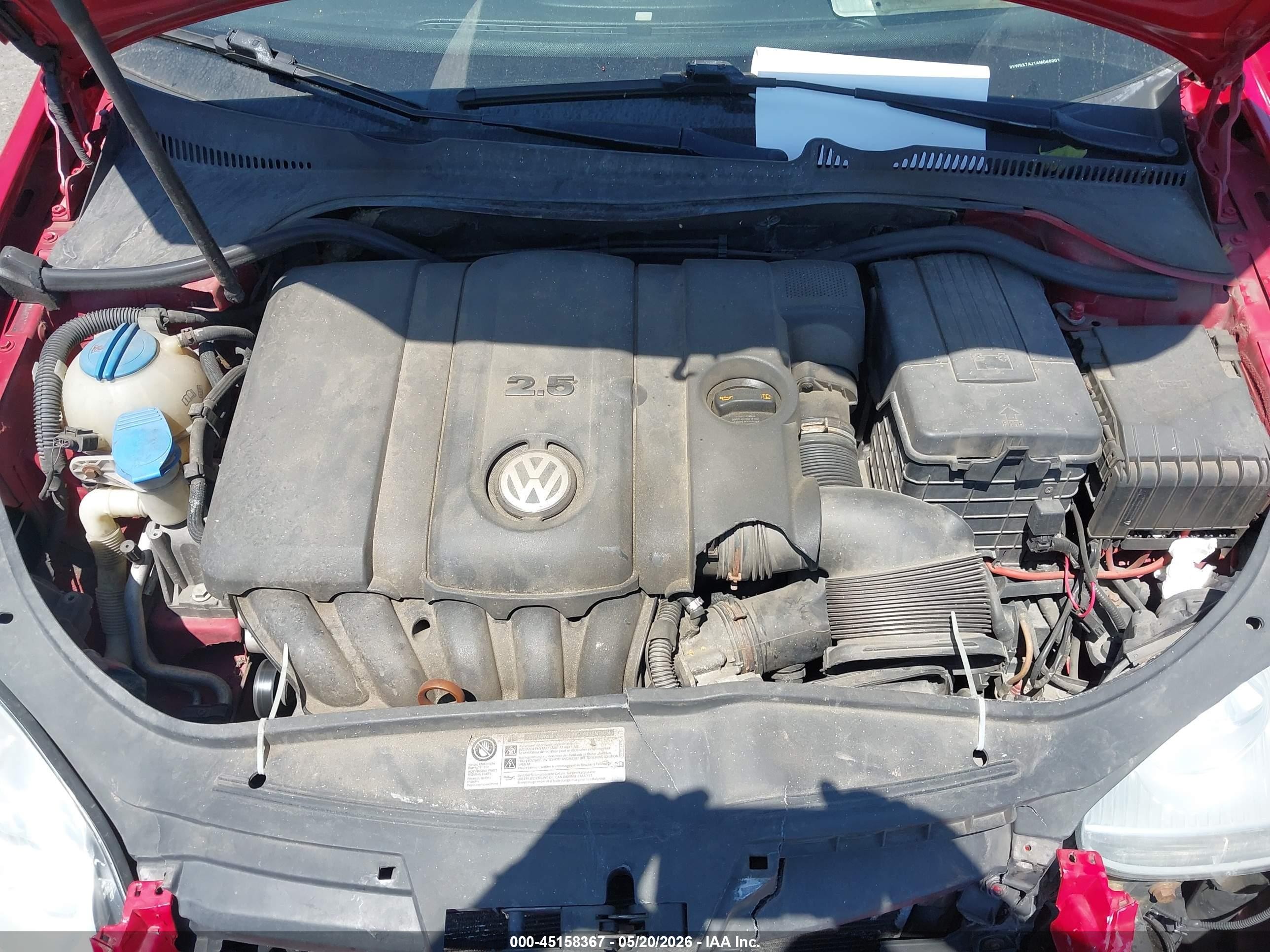 2010 Volkswagen Jetta Se Красный vin: 3VWRX7AJ1AM046001