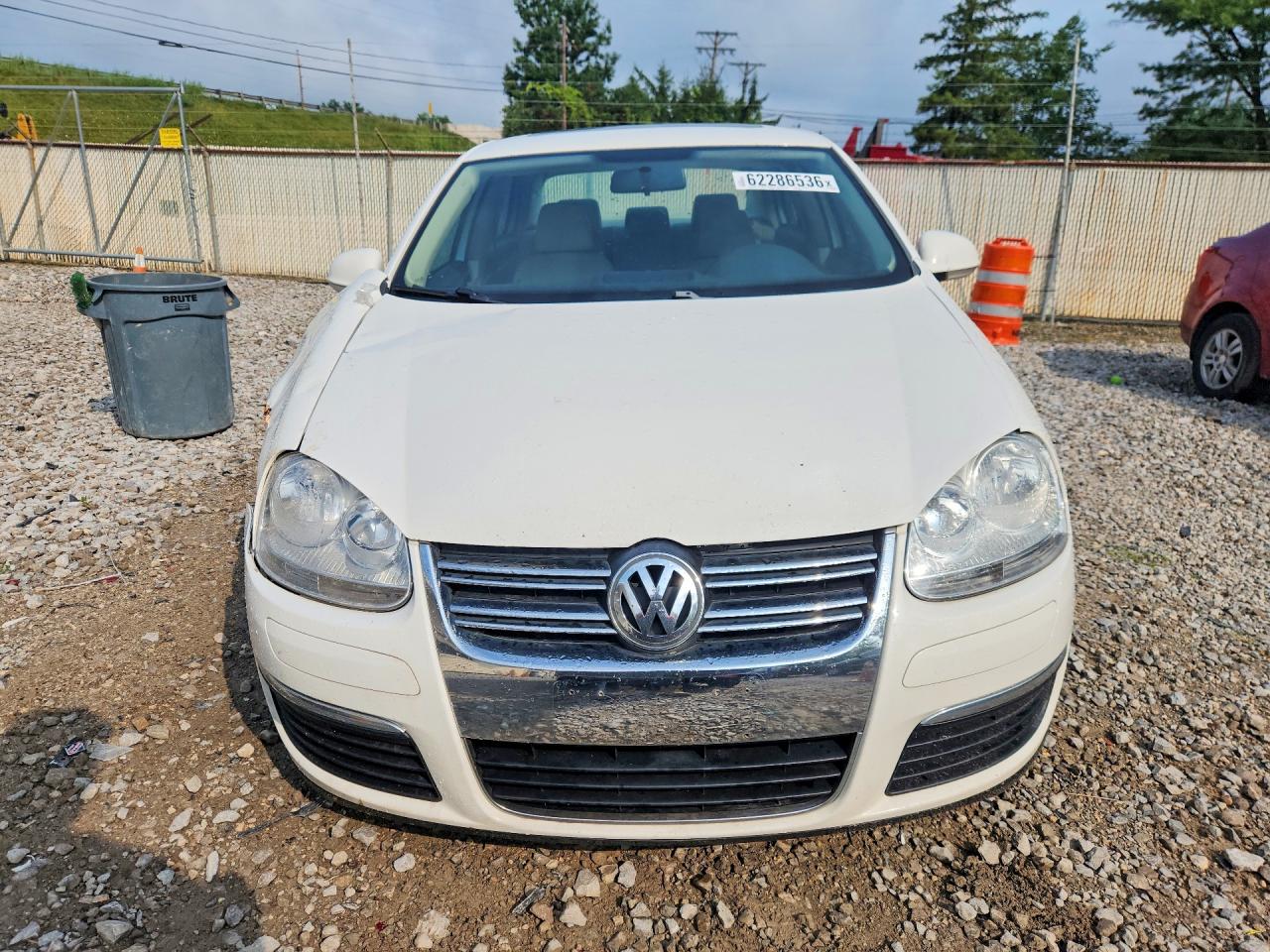 2010 Volkswagen Jetta Se White vin: 3VWRX7AJ1AM054602