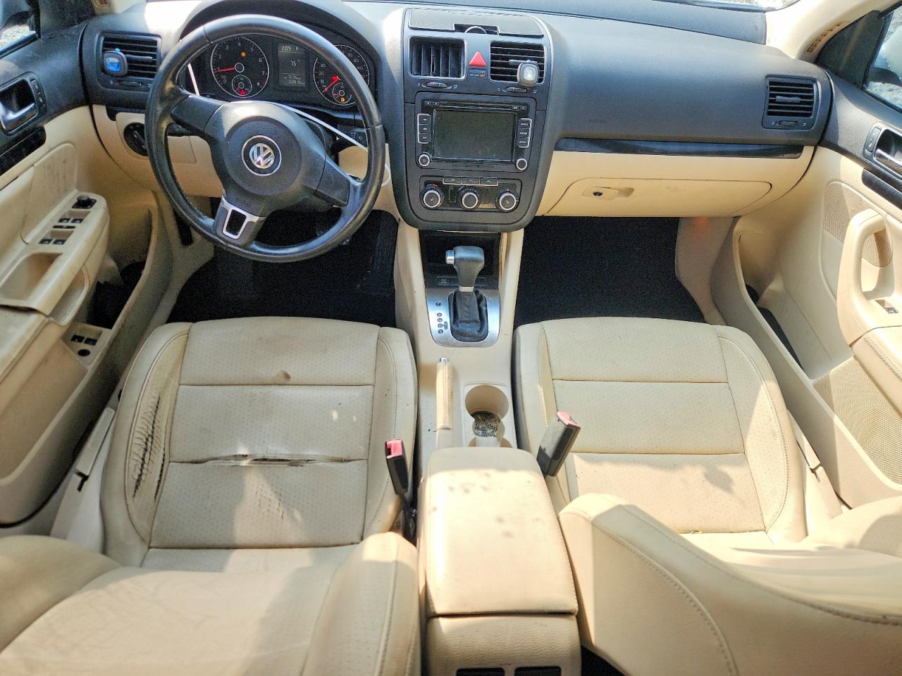 2010 Volkswagen Jetta Se White vin: 3VWRX7AJ1AM054602