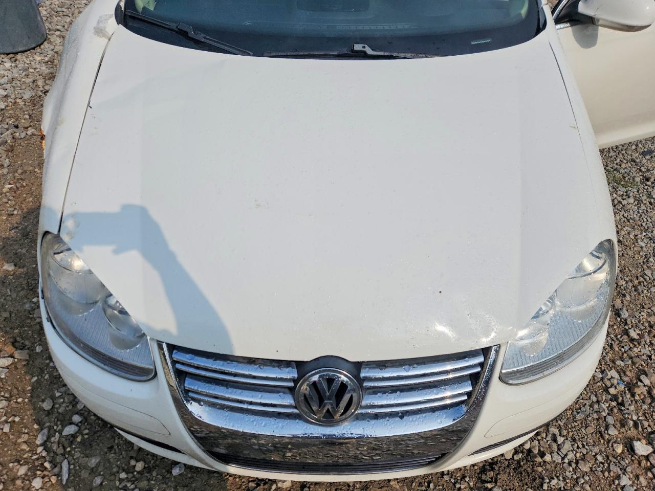 2010 Volkswagen Jetta Se White vin: 3VWRX7AJ1AM054602