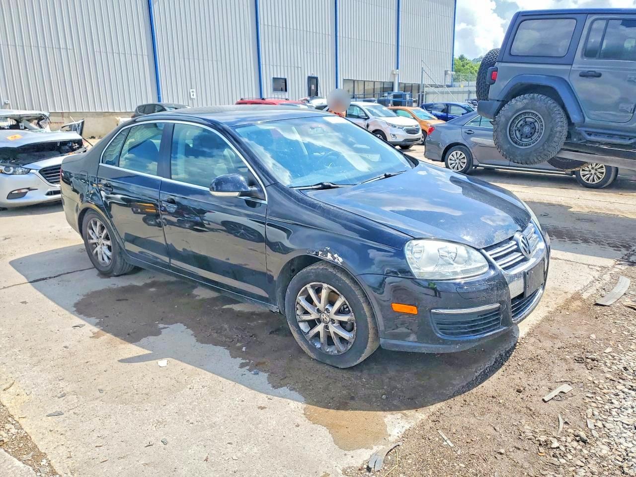 2010 Volkswagen Jetta Se Black vin: 3VWRX7AJ3AM065679