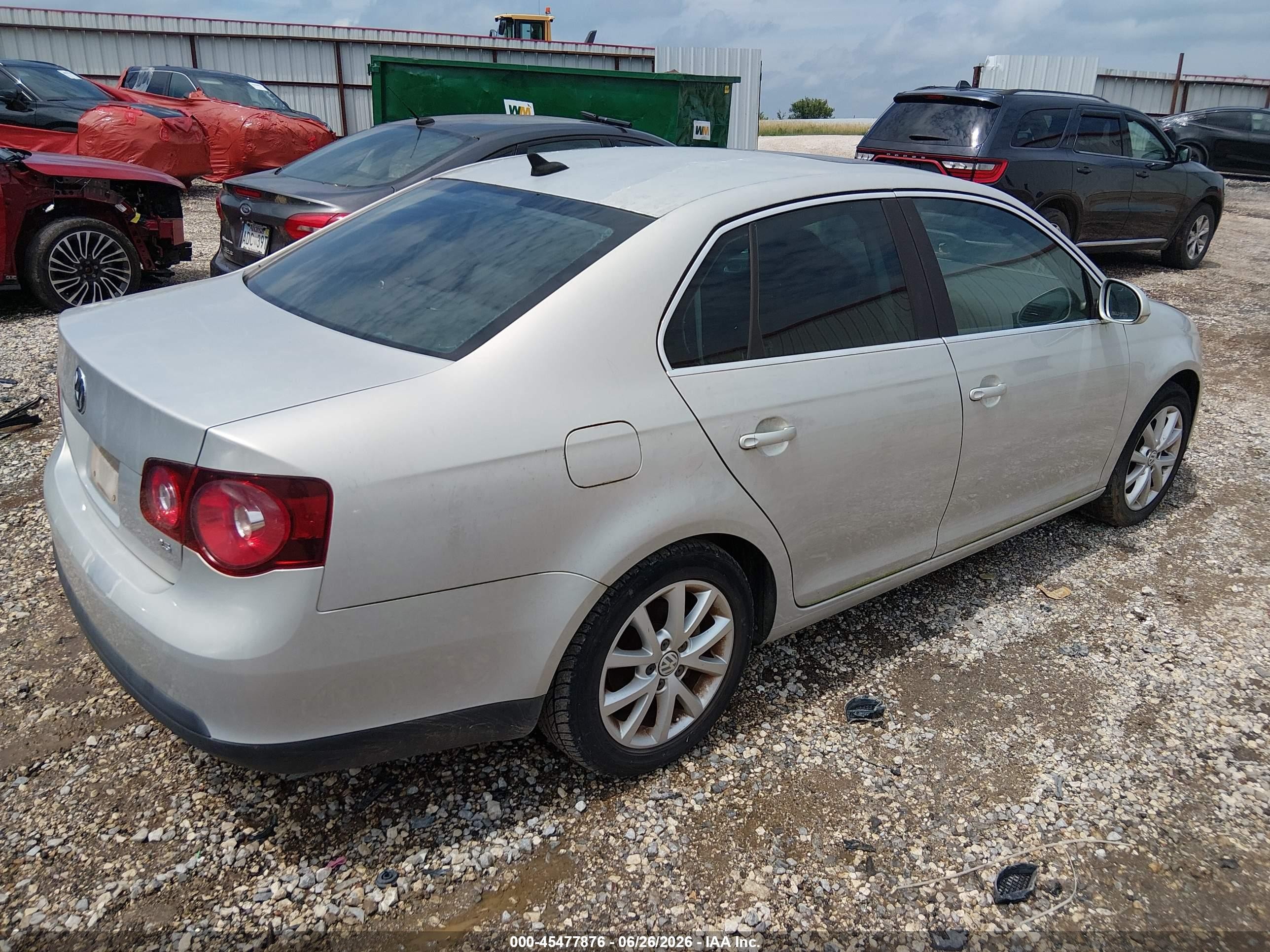 2010 Volkswagen Jetta Se Silver vin: 3VWRX7AJ4AM066162