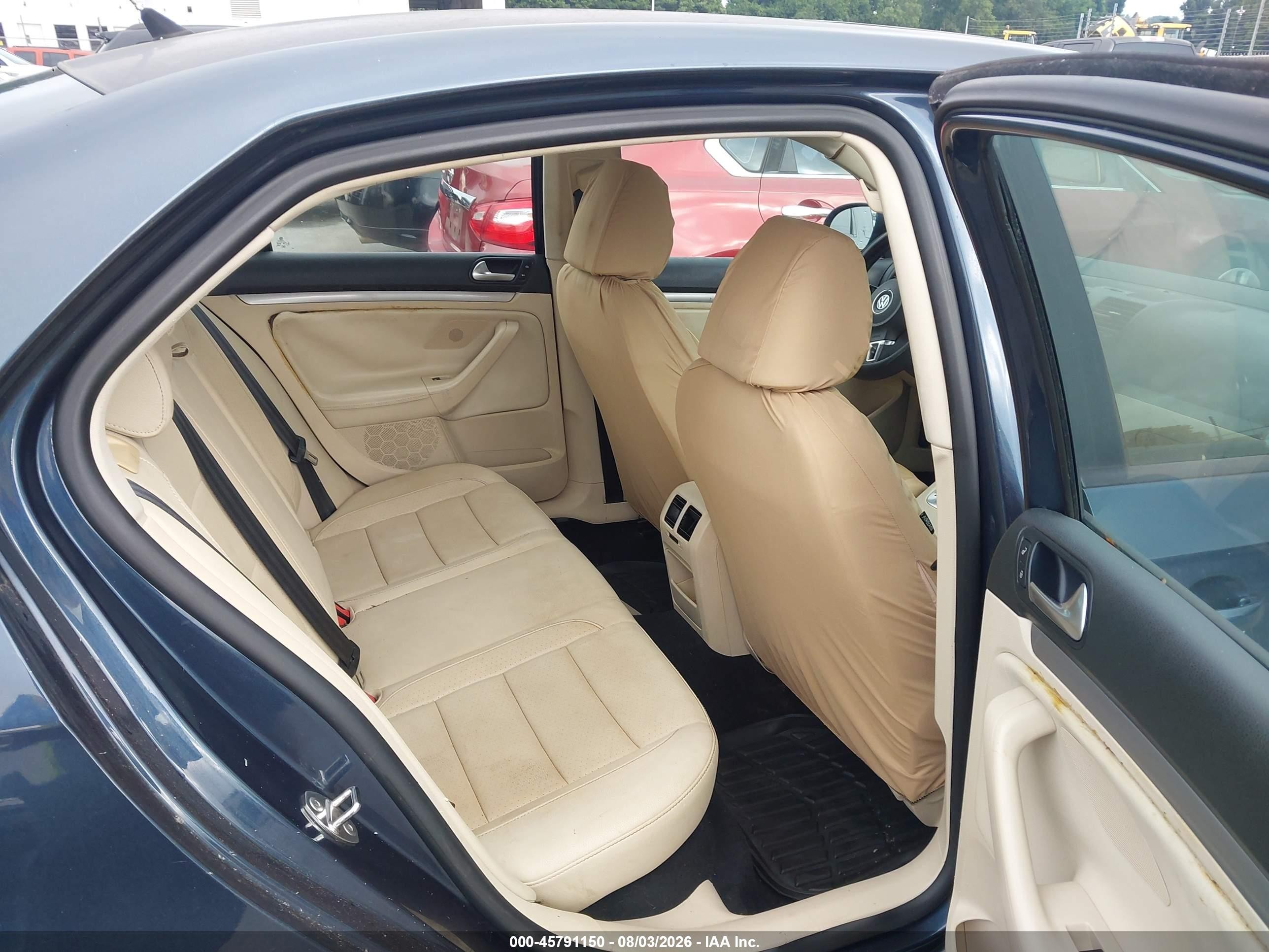 2010 Volkswagen Jetta Limited Edition Blue vin: 3VWRX7AJ4AM136114