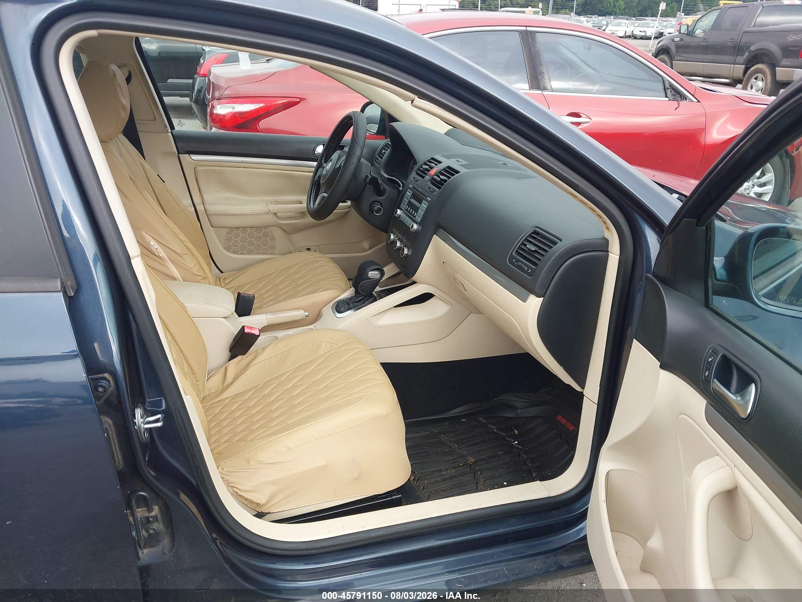 2010 Volkswagen Jetta Limited Edition Blue vin: 3VWRX7AJ4AM136114