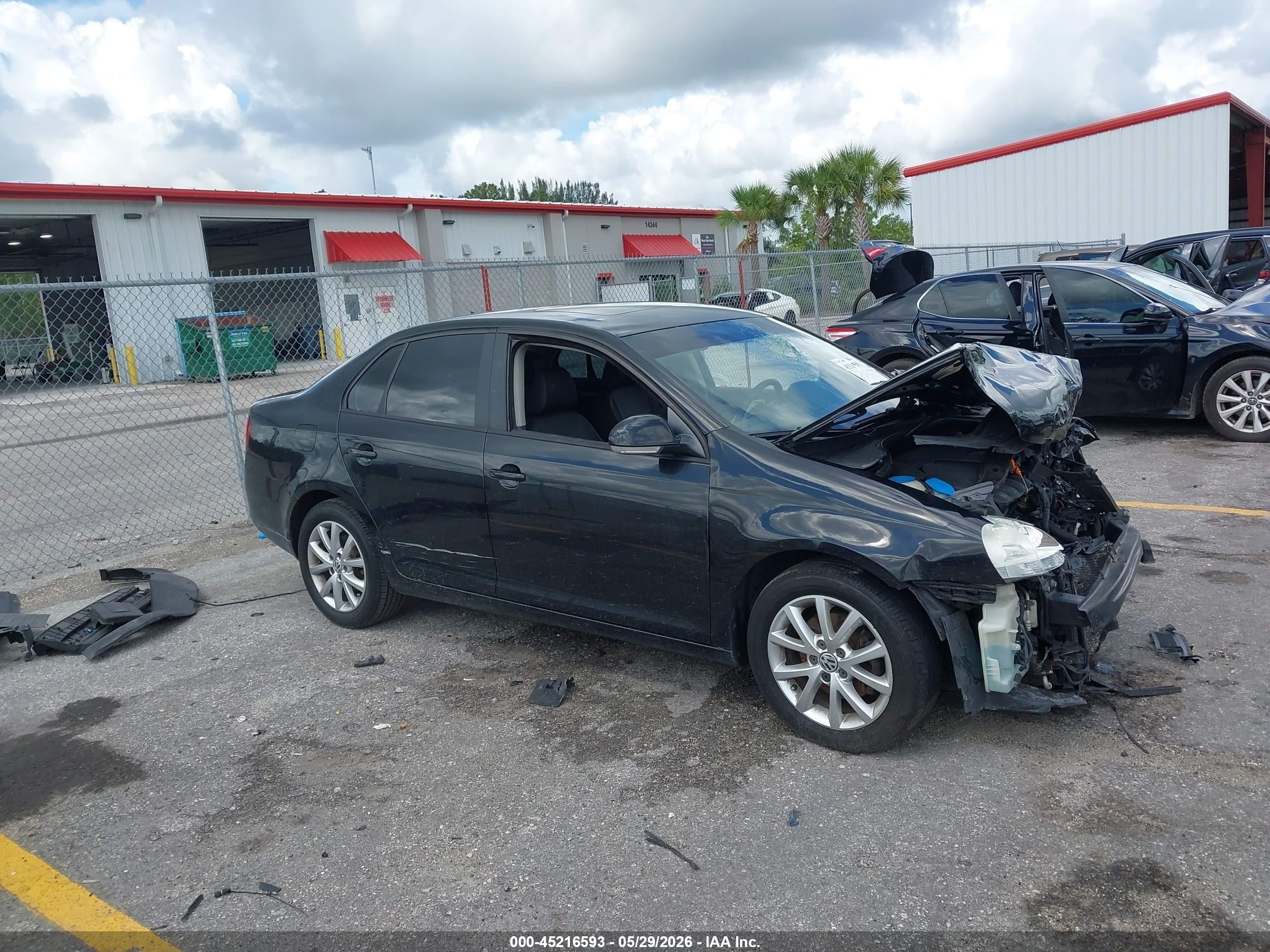 2010 Volkswagen Jetta Limited Edition Black vin: 3VWRX7AJ4AM157853