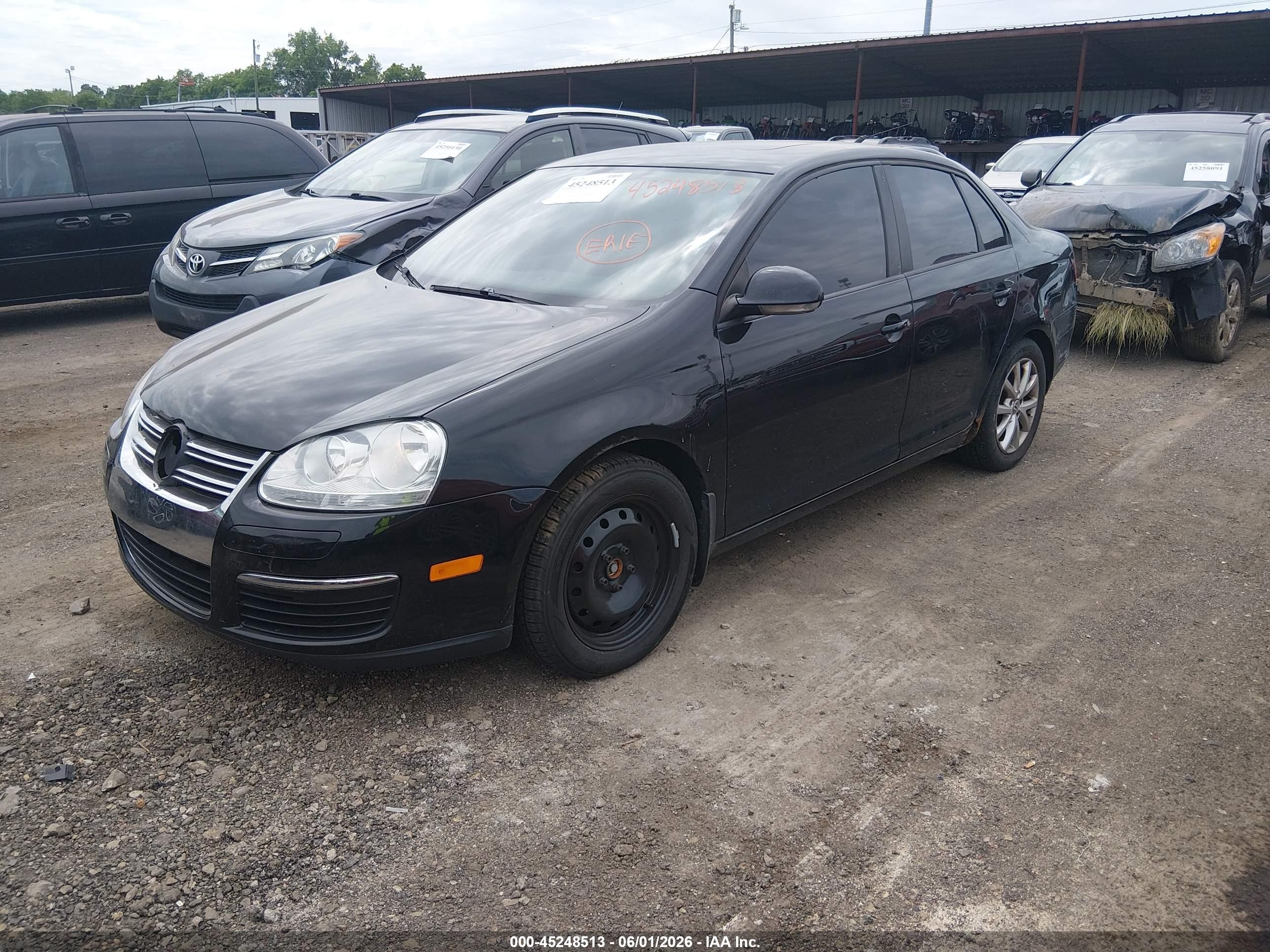 2010 Volkswagen Jetta Limited Edition Black vin: 3VWRX7AJ4AM164527