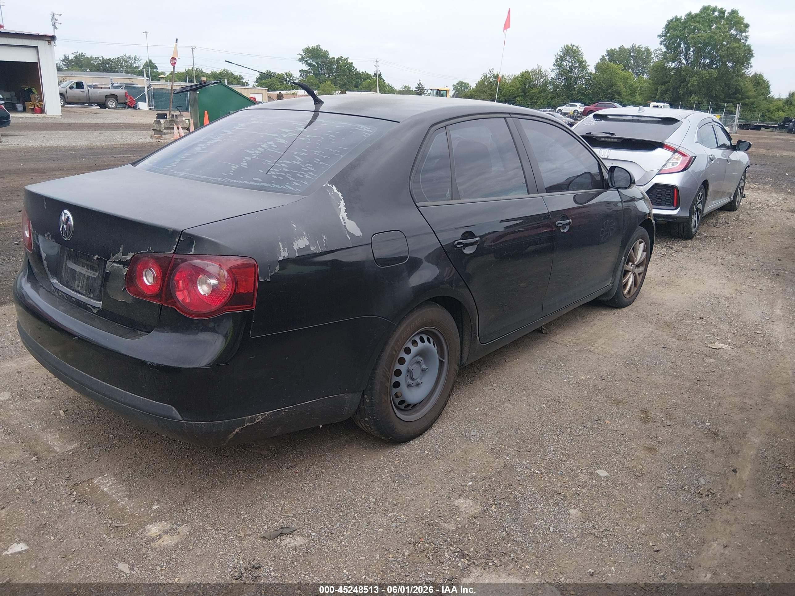 2010 Volkswagen Jetta Limited Edition Black vin: 3VWRX7AJ4AM164527