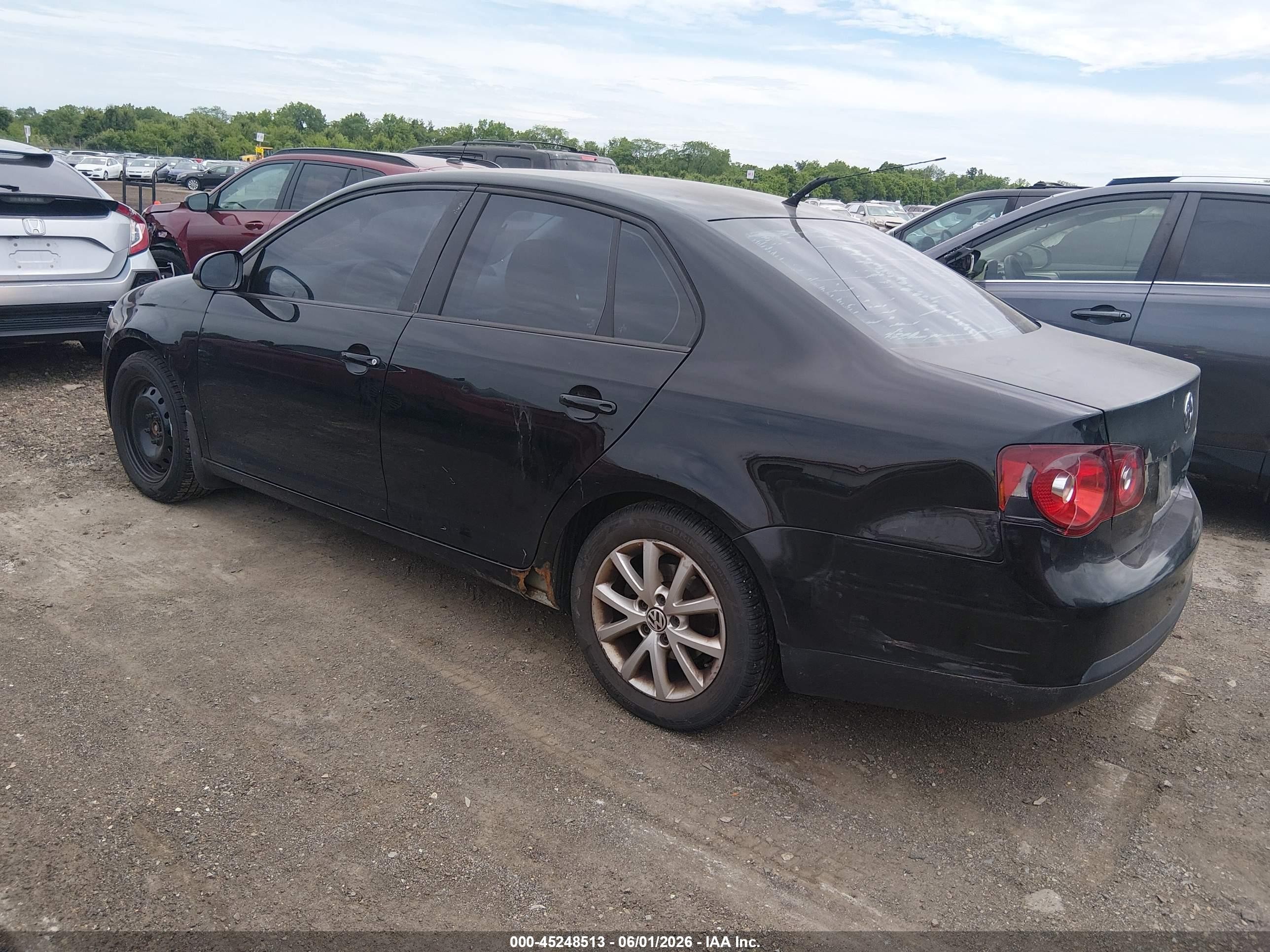 2010 Volkswagen Jetta Limited Edition Black vin: 3VWRX7AJ4AM164527