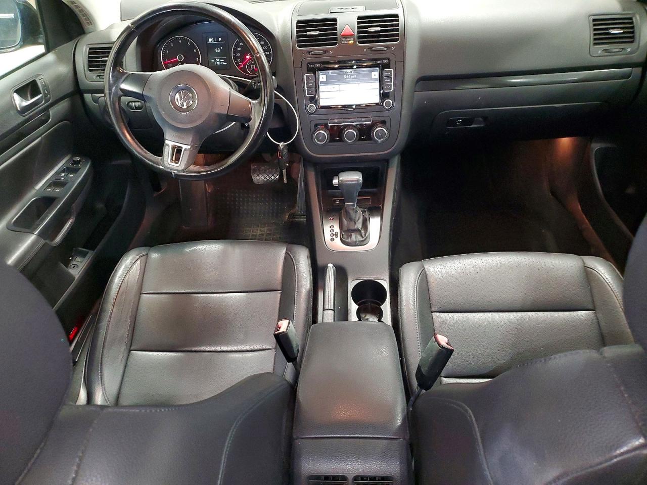 2010 Volkswagen Jetta Se Black vin: 3VWRX7AJ6AM041537