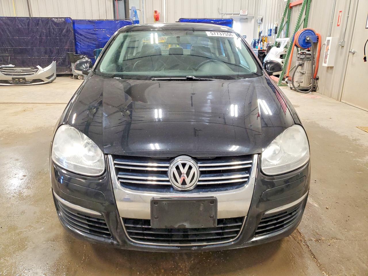 2010 Volkswagen Jetta Se Black vin: 3VWRX7AJ6AM041537