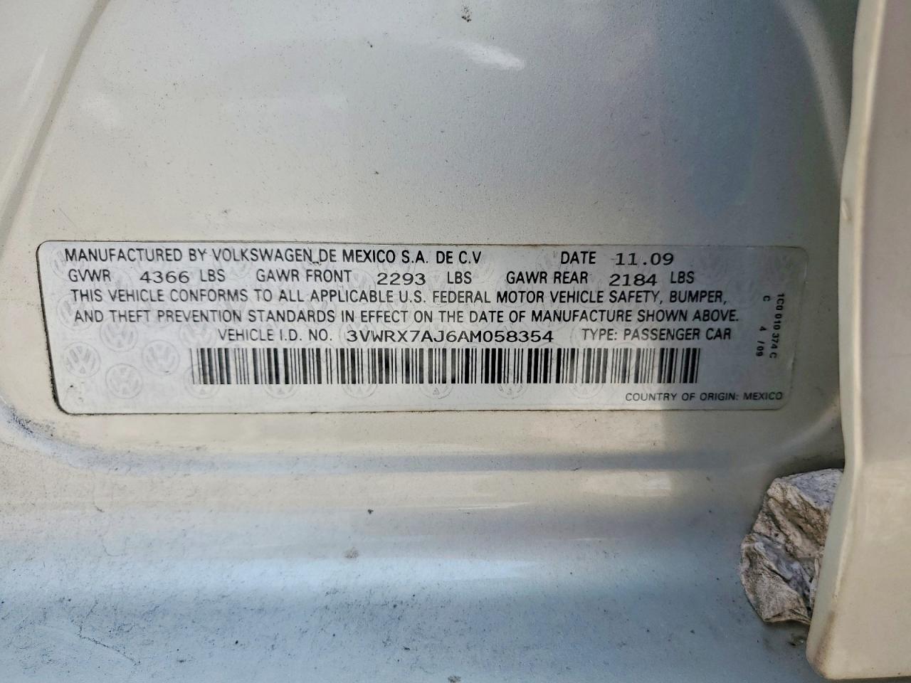 2010 Volkswagen Jetta Se Silver vin: 3VWRX7AJ6AM058354