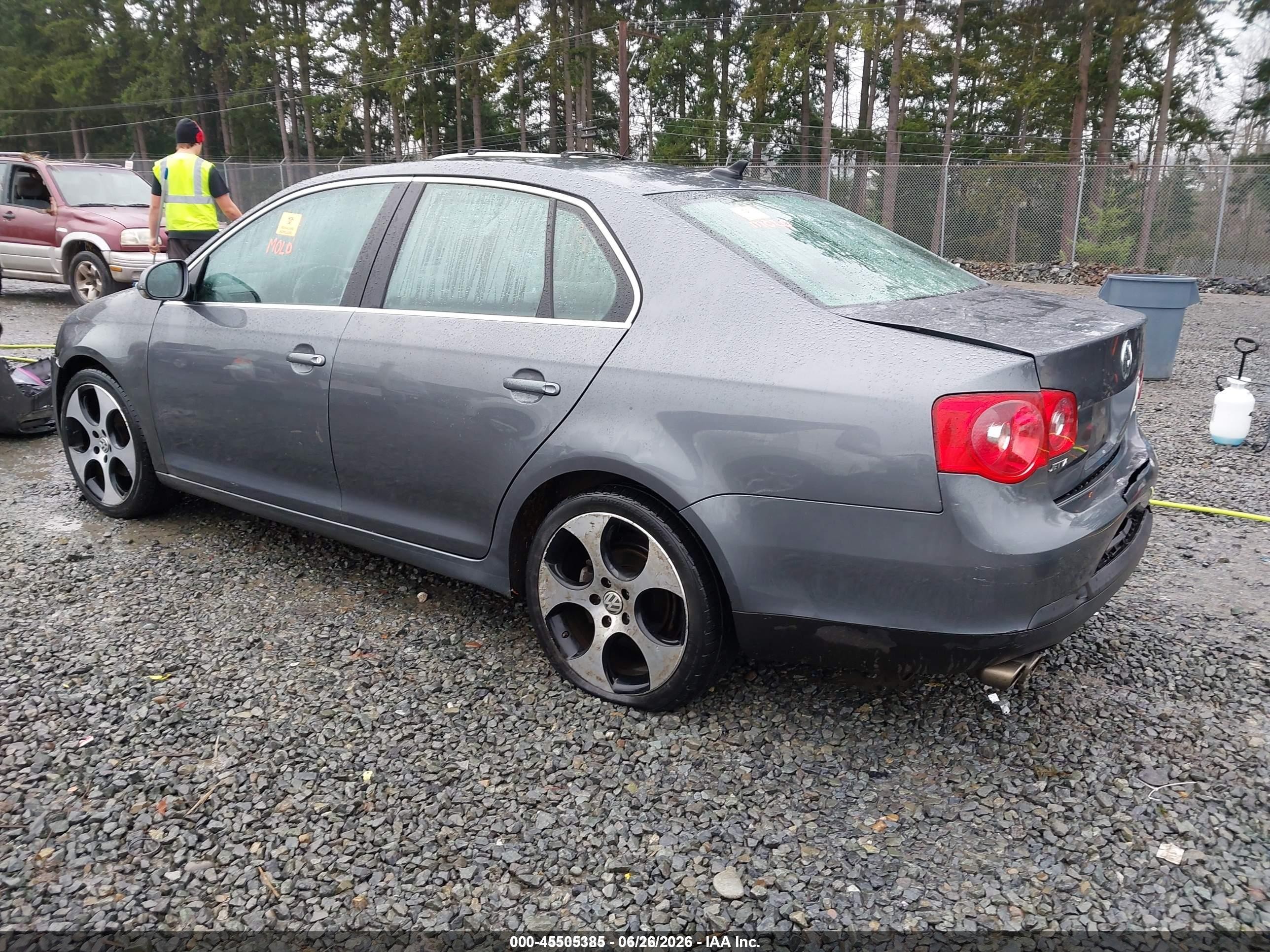 2010 Volkswagen Jetta Se Gray vin: 3VWRX7AJ6AM059200