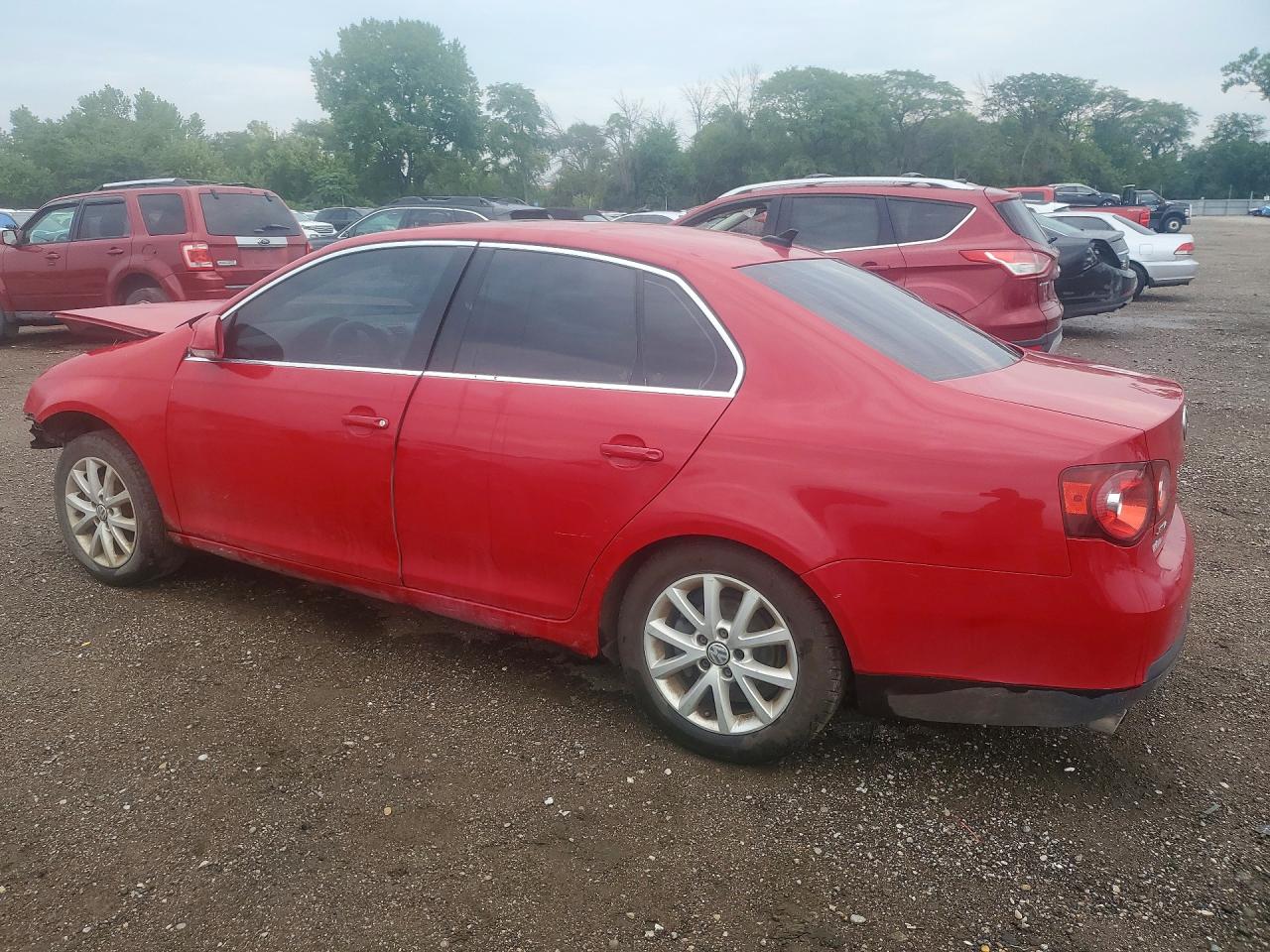 2010 Volkswagen Jetta Se Красный vin: 3VWRX7AJ7AM059724