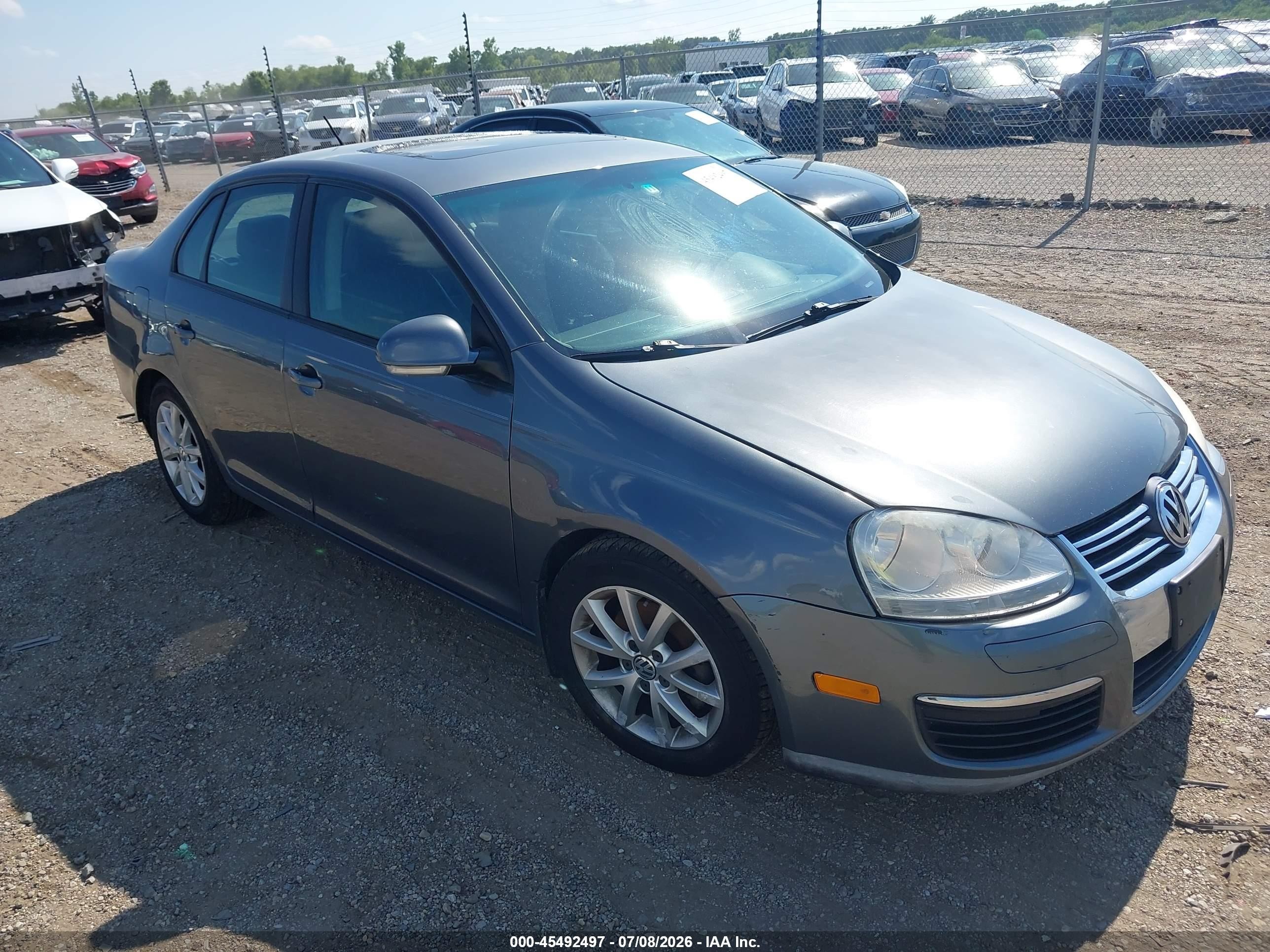 2010 Volkswagen Jetta Limited Edition Gray vin: 3VWRX7AJ7AM124149