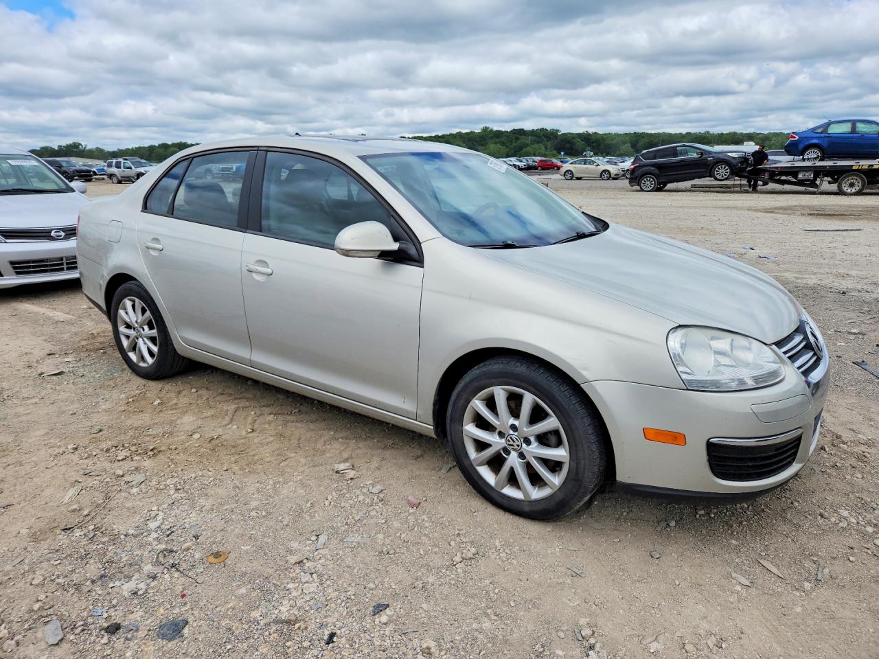 2010 Volkswagen Jetta Se Silver vin: 3VWRX7AJ8AM117548