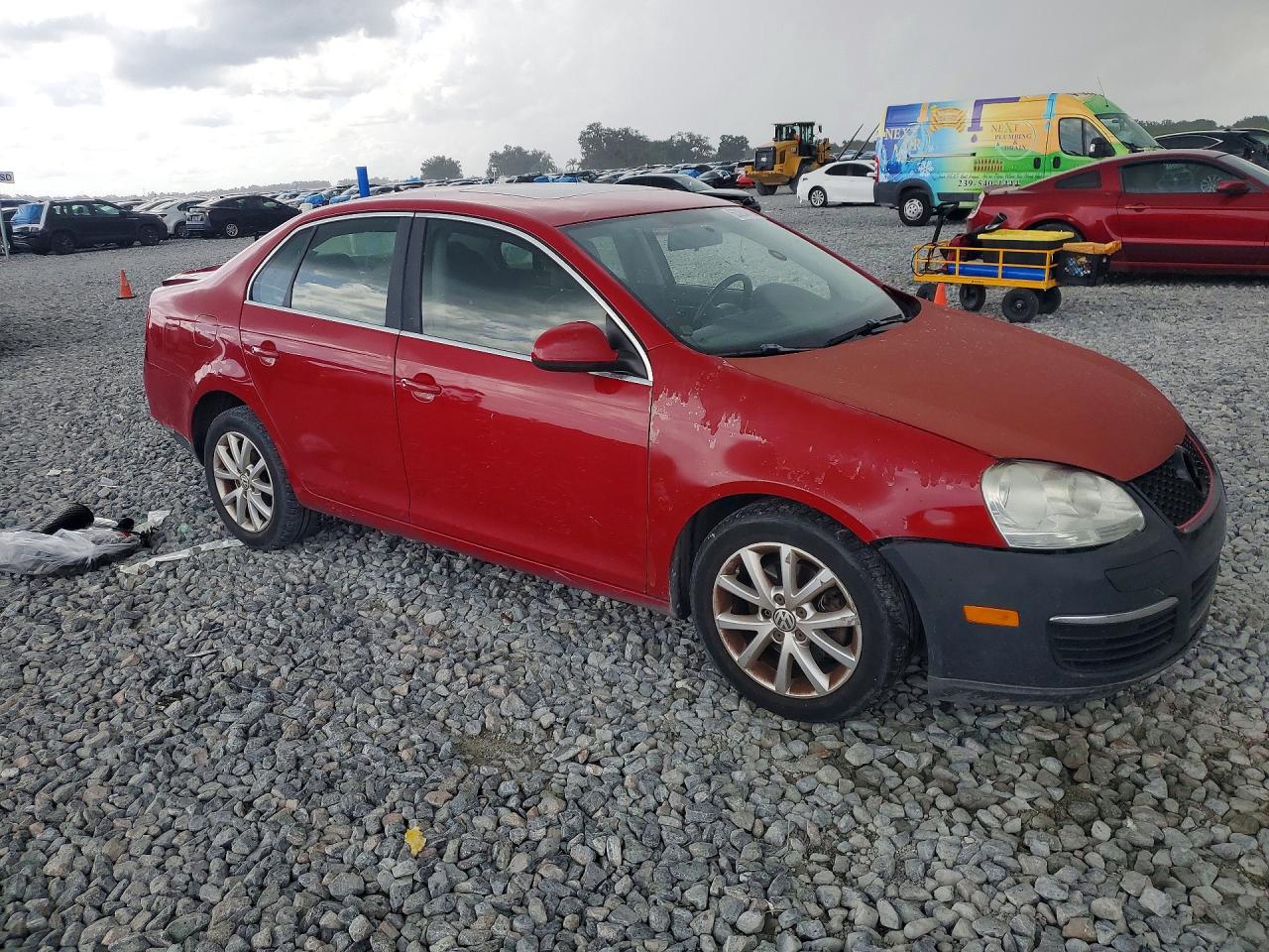 2010 Volkswagen Jetta 2.5 Se, Sel, 2.0t Wolfsburg Ed Red vin: 3VWRX7AJ9AM041600