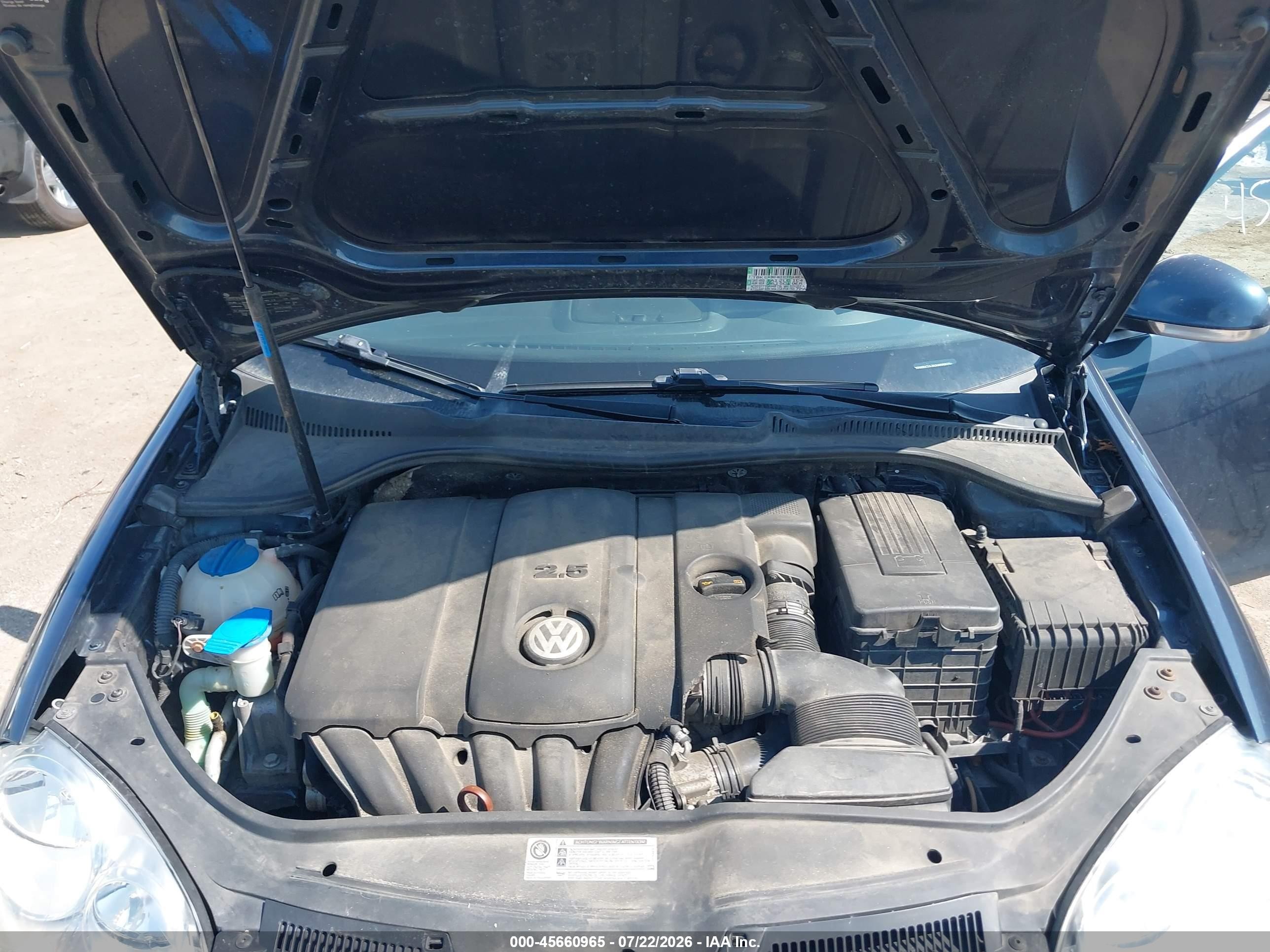 2010 Volkswagen Jetta Se Dark Blue vin: 3VWRX7AJXAM068255
