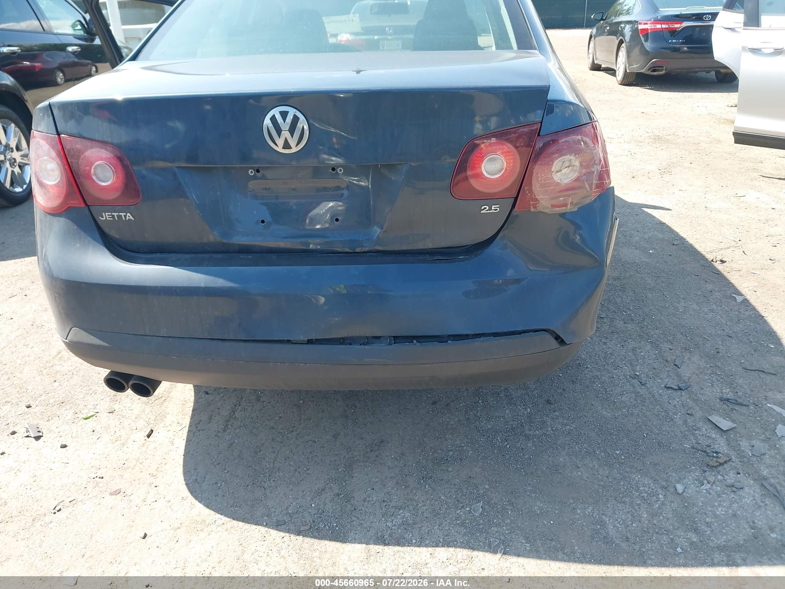 2010 Volkswagen Jetta Se Dark Blue vin: 3VWRX7AJXAM068255