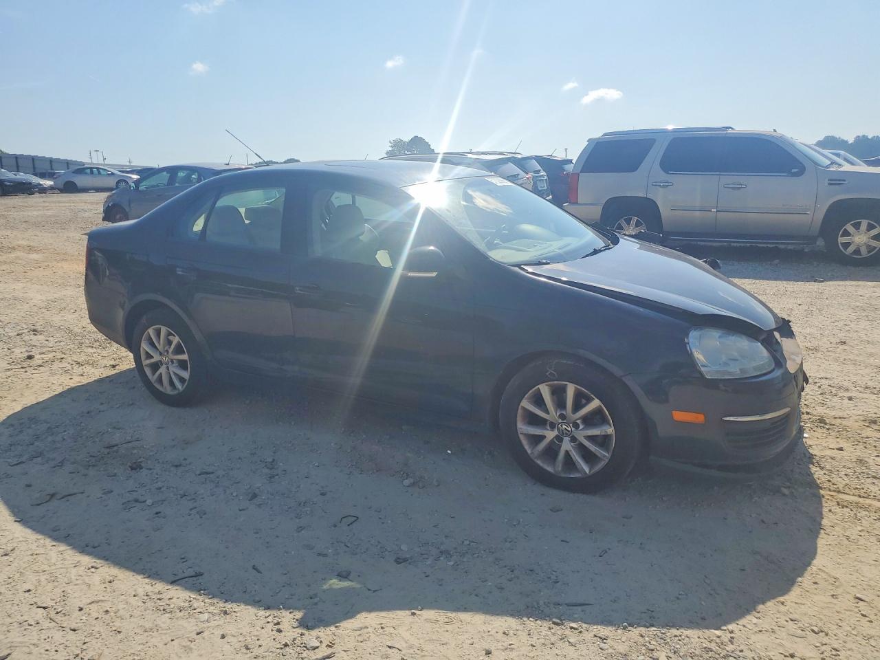 2010 Volkswagen Jetta Se Black vin: 3VWRX7AJXAM136201