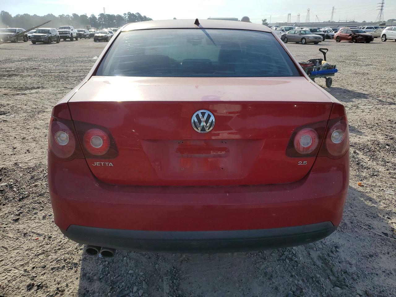 2010 Volkswagen Jetta Se Red vin: 3VWRX7AJXAM154813