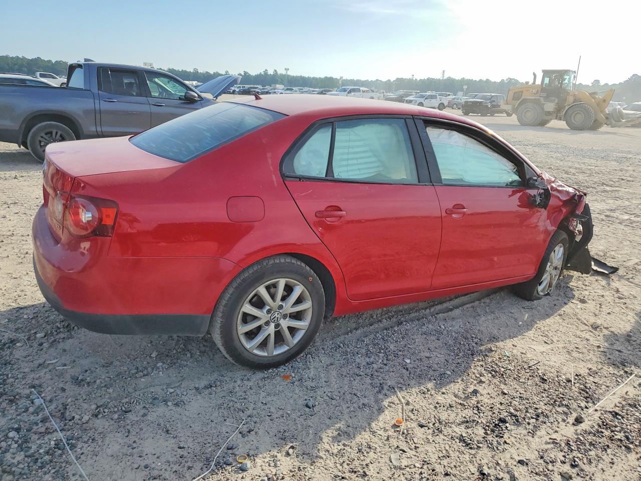 2010 Volkswagen Jetta Se Red vin: 3VWRX7AJXAM154813