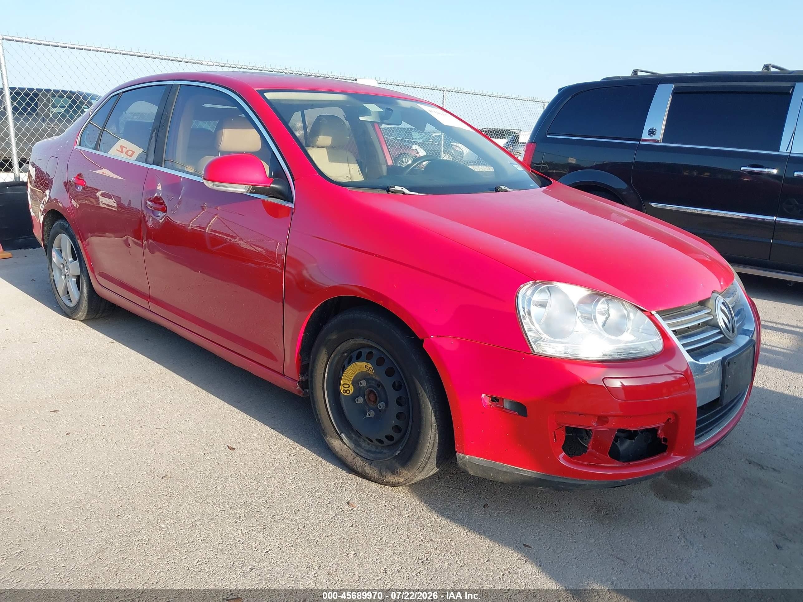 2008 Volkswagen Jetta Se/sel Красный vin: 3VWRZ71K08M155305
